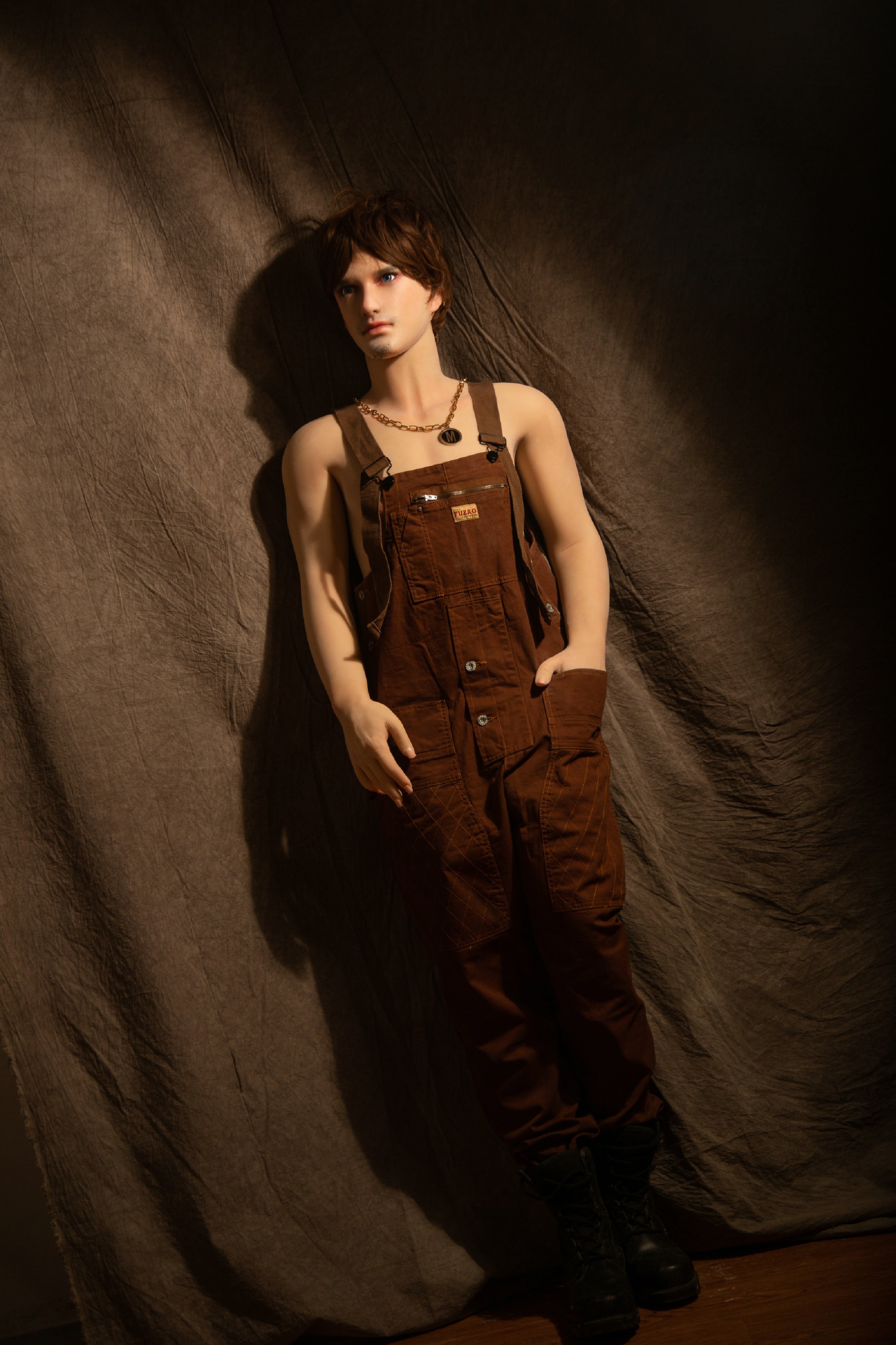 Qita丨 5ft9/175cm S2 Male Silicone Head Sex Doll-Byron