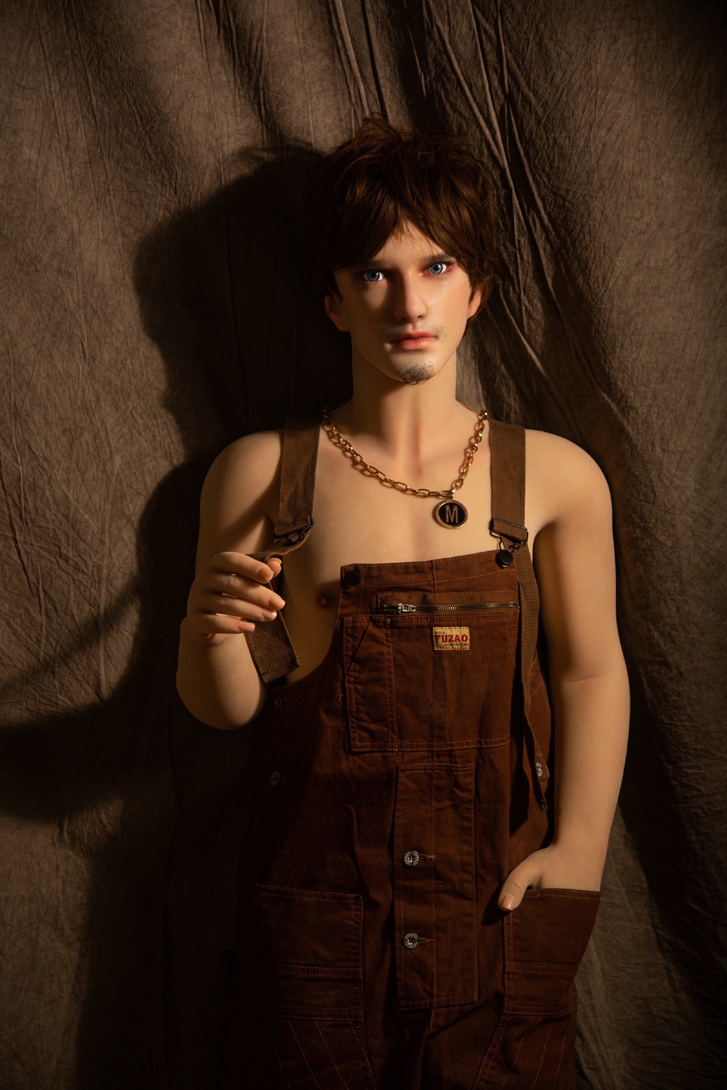 Qita丨 5ft9/175cm S2 Male Silicone Head Sex Doll-Byron