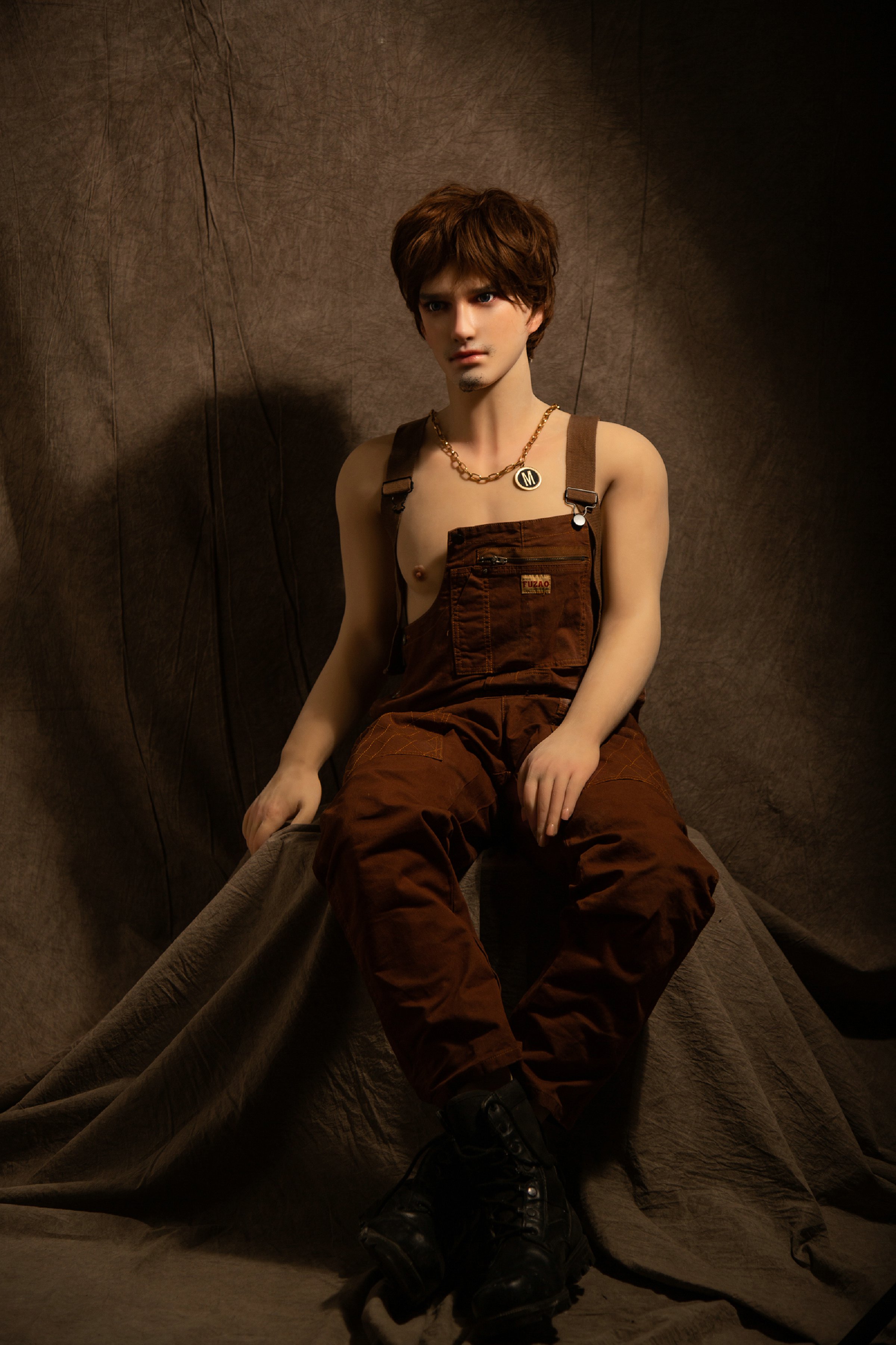 Qita丨 5ft9/175cm S2 Male Silicone Head Sex Doll-Byron