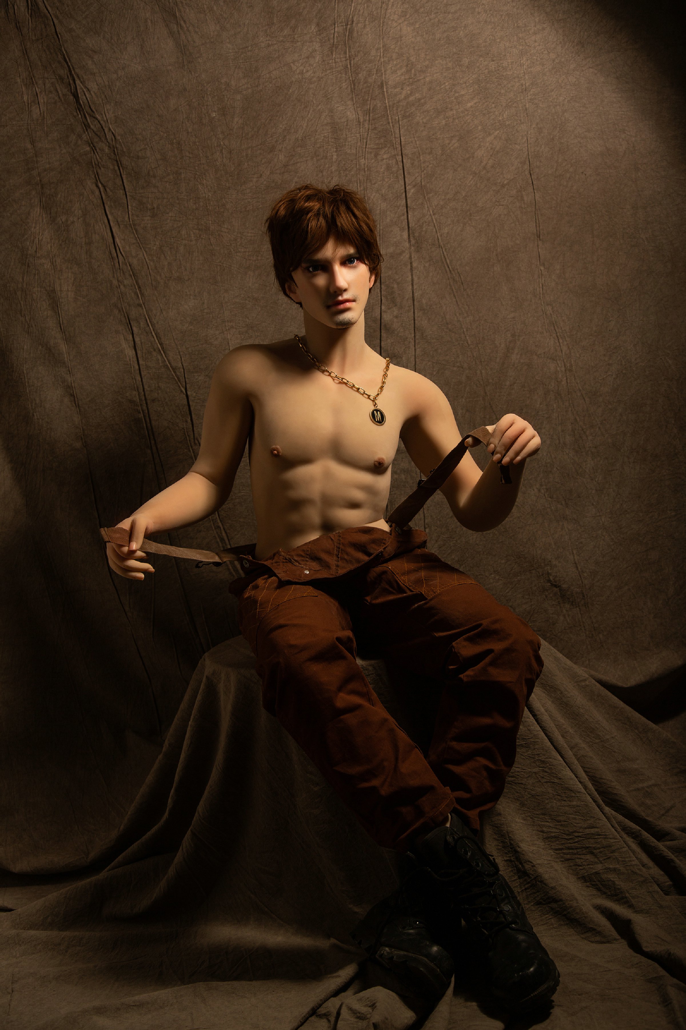 Qita丨 5ft9/175cm S2 Male Silicone Head Sex Doll-Byron