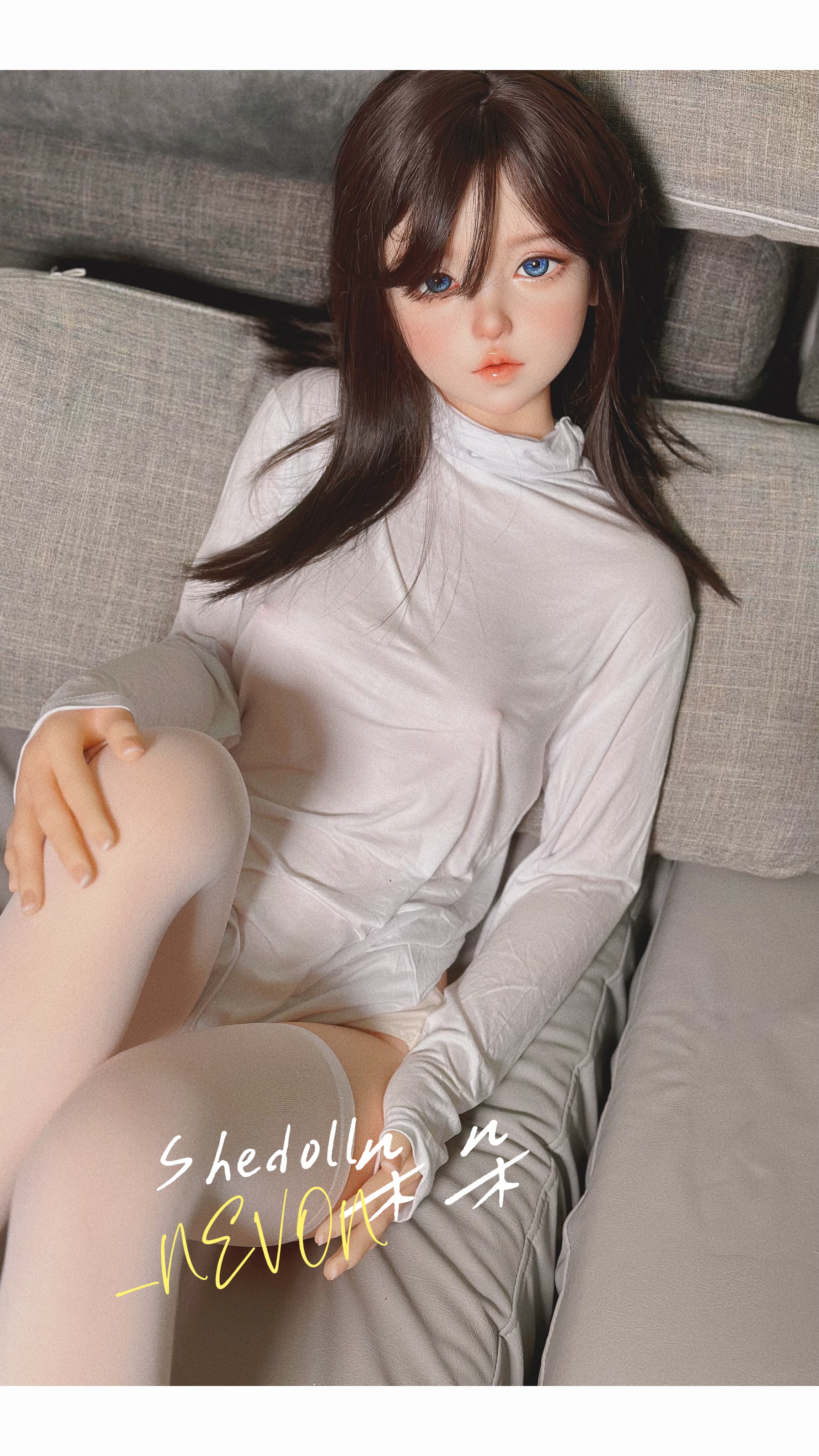 SHEDOLL | Duoduo- 4ft10/148cm Optional ROS silicone head Sex Doll