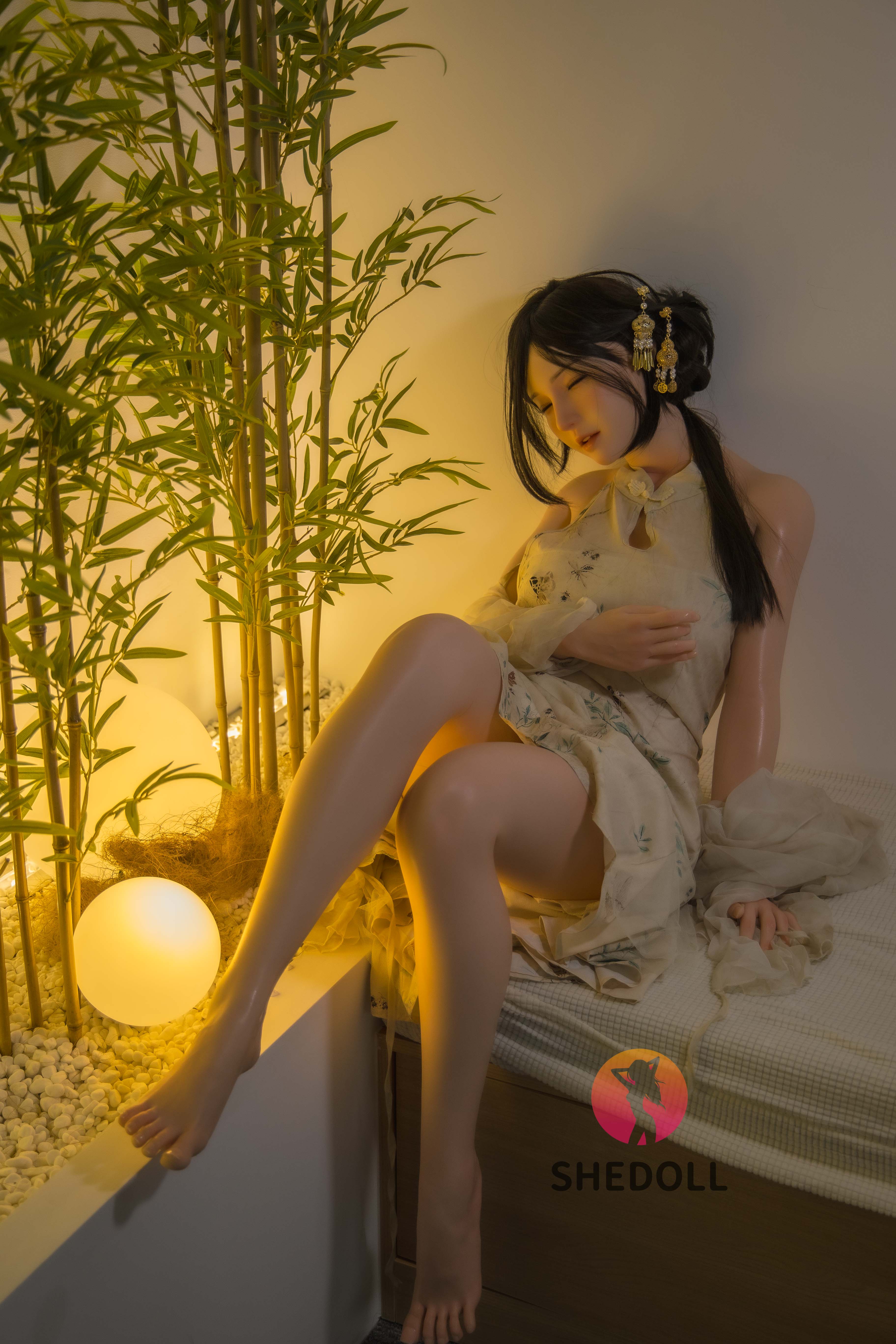 SHEDOLL | Meng-5ft2 /158cm Optional ROS silicone head Sex Doll