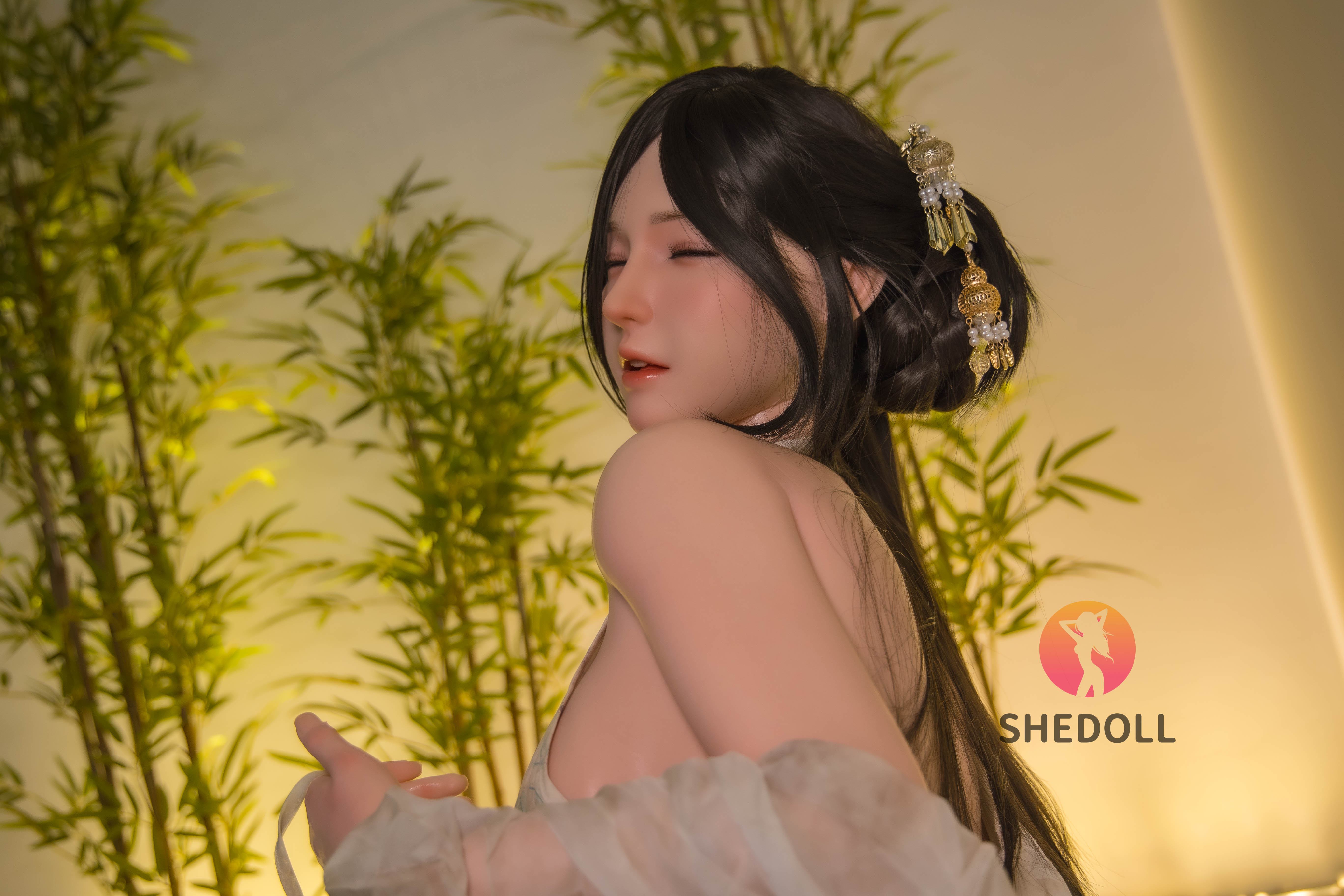 SHEDOLL | Meng-5ft2 /158cm Optional ROS silicone head Sex Doll