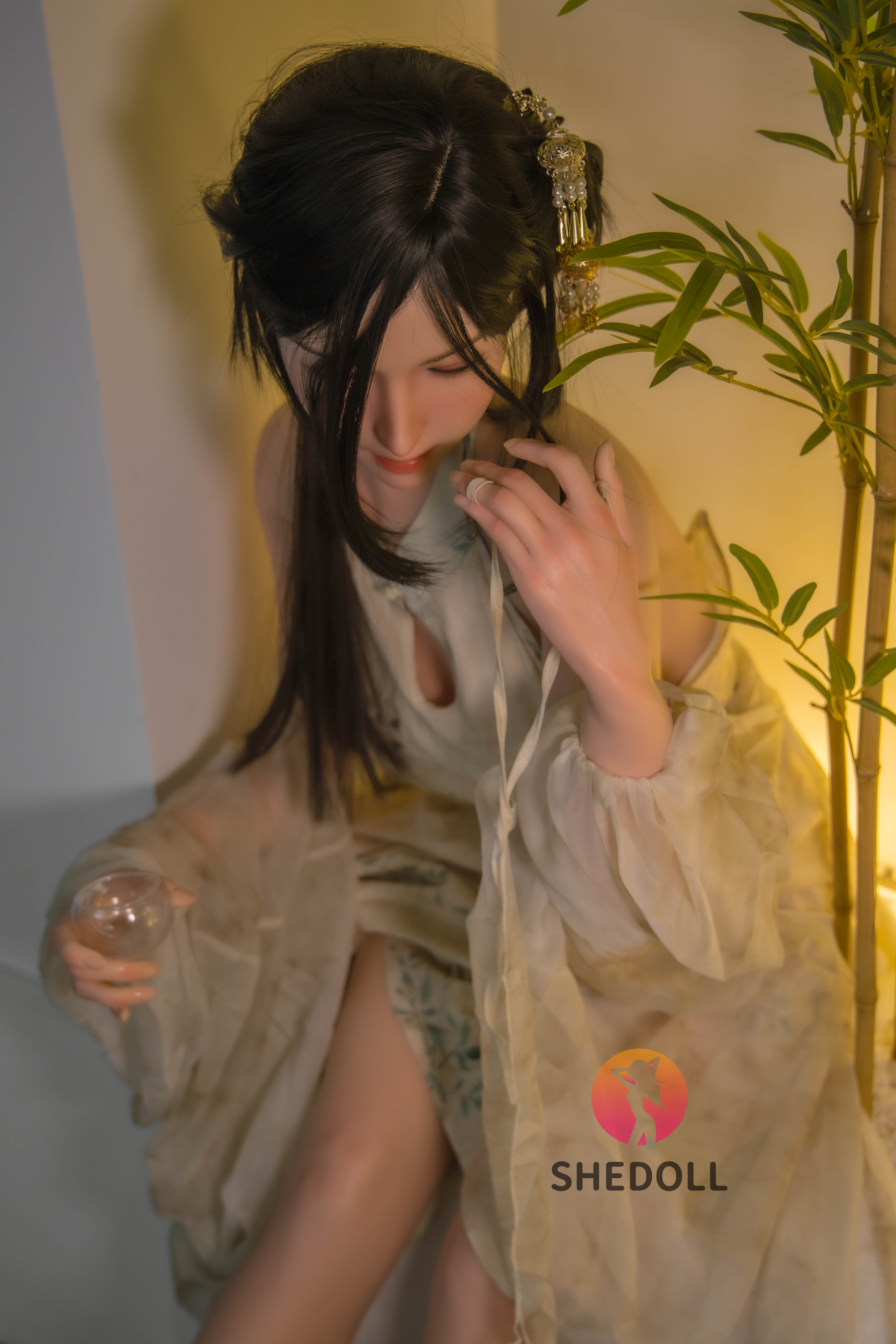 SHEDOLL | Meng-5ft2 /158cm Optional ROS silicone head Sex Doll