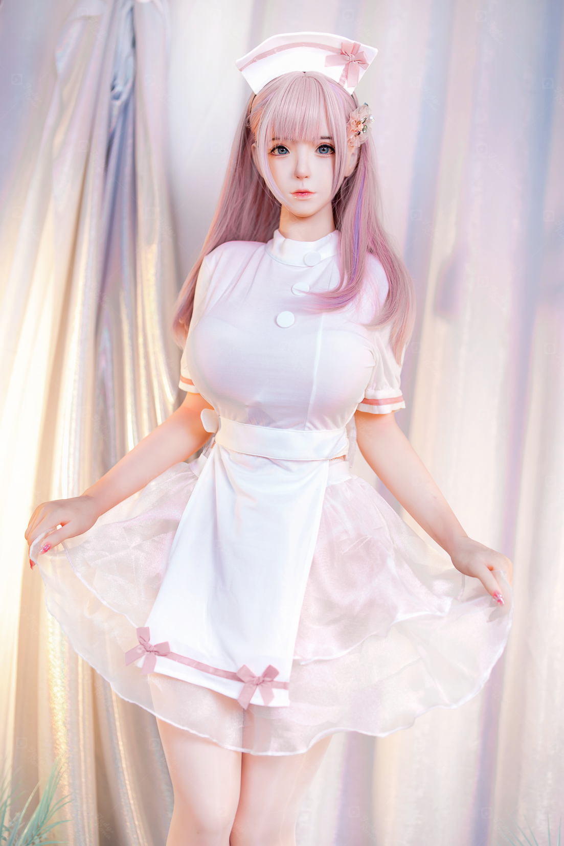 JR | Hana - 5Ft 2(157cm) Sexy Japanese Nurse Silicone Sex Doll -First Love  Doll