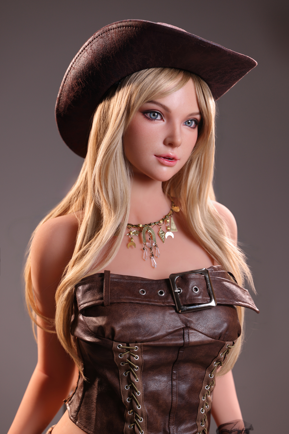 JX Doll | Megan -5ft 4/164cm D-Cup ROS Head Silicone Sex Doll, Head #M7