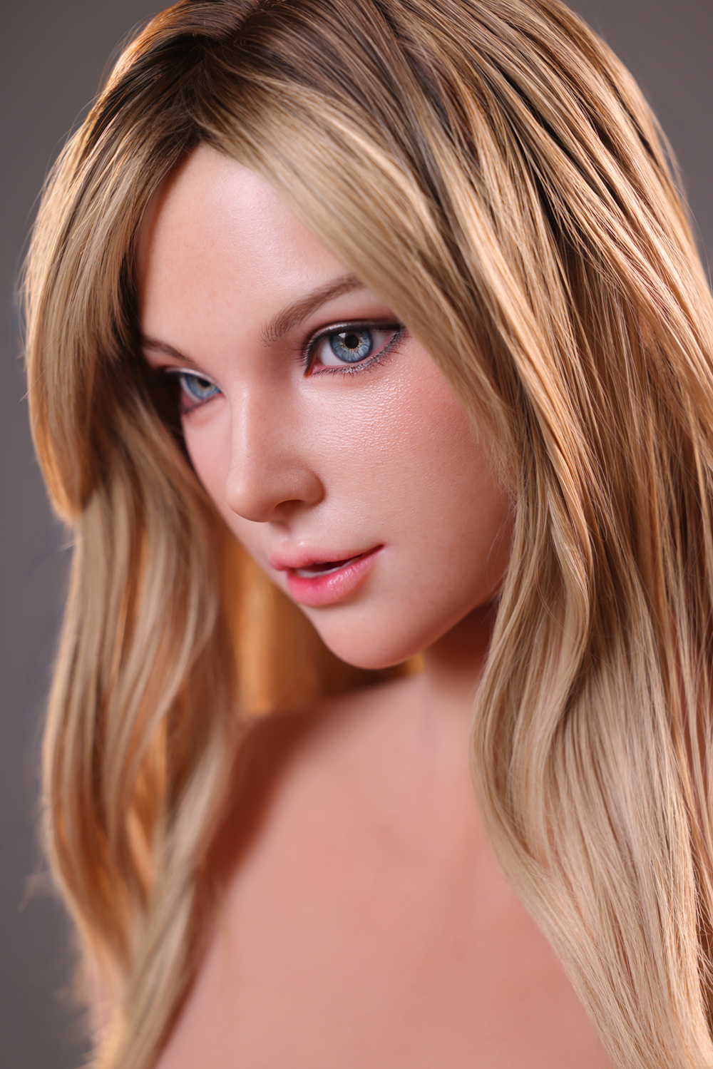 JX Doll | Megan -5ft 4/164cm D-Cup ROS Head Silicone Sex Doll, Head #M7