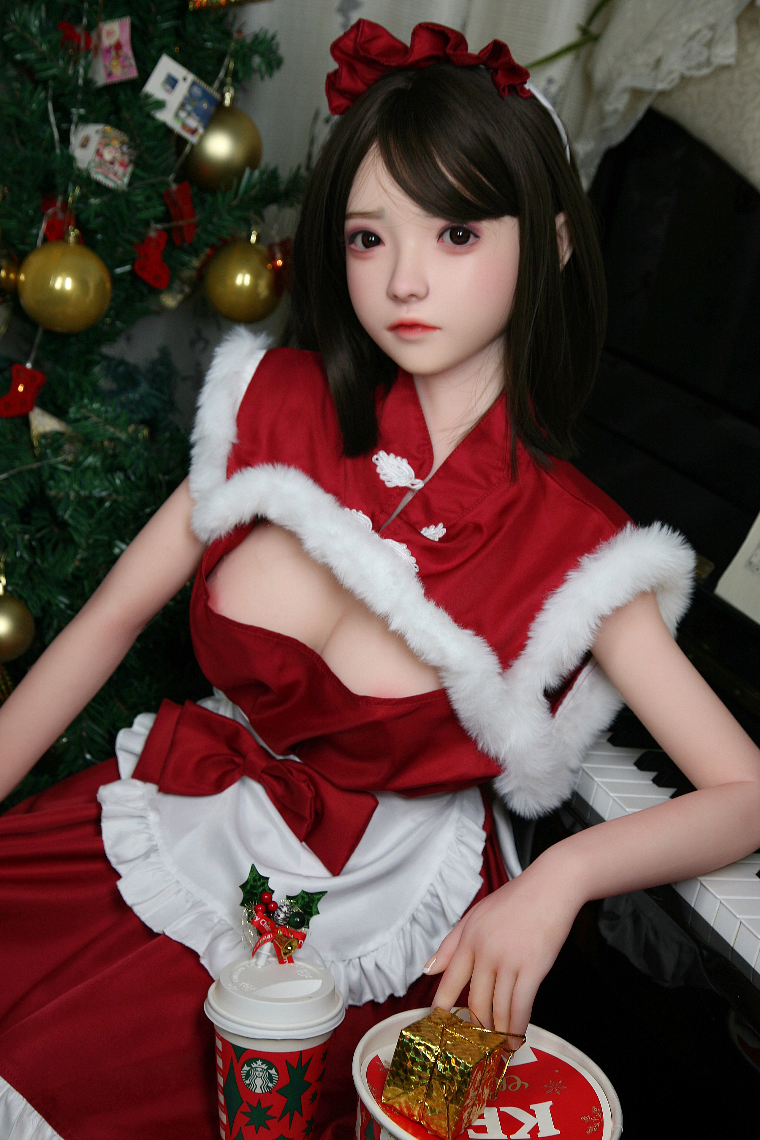 SHEDOLL | LoYi-  christmas 4ft10/148cm Optional ROS silicone head Sex Doll
