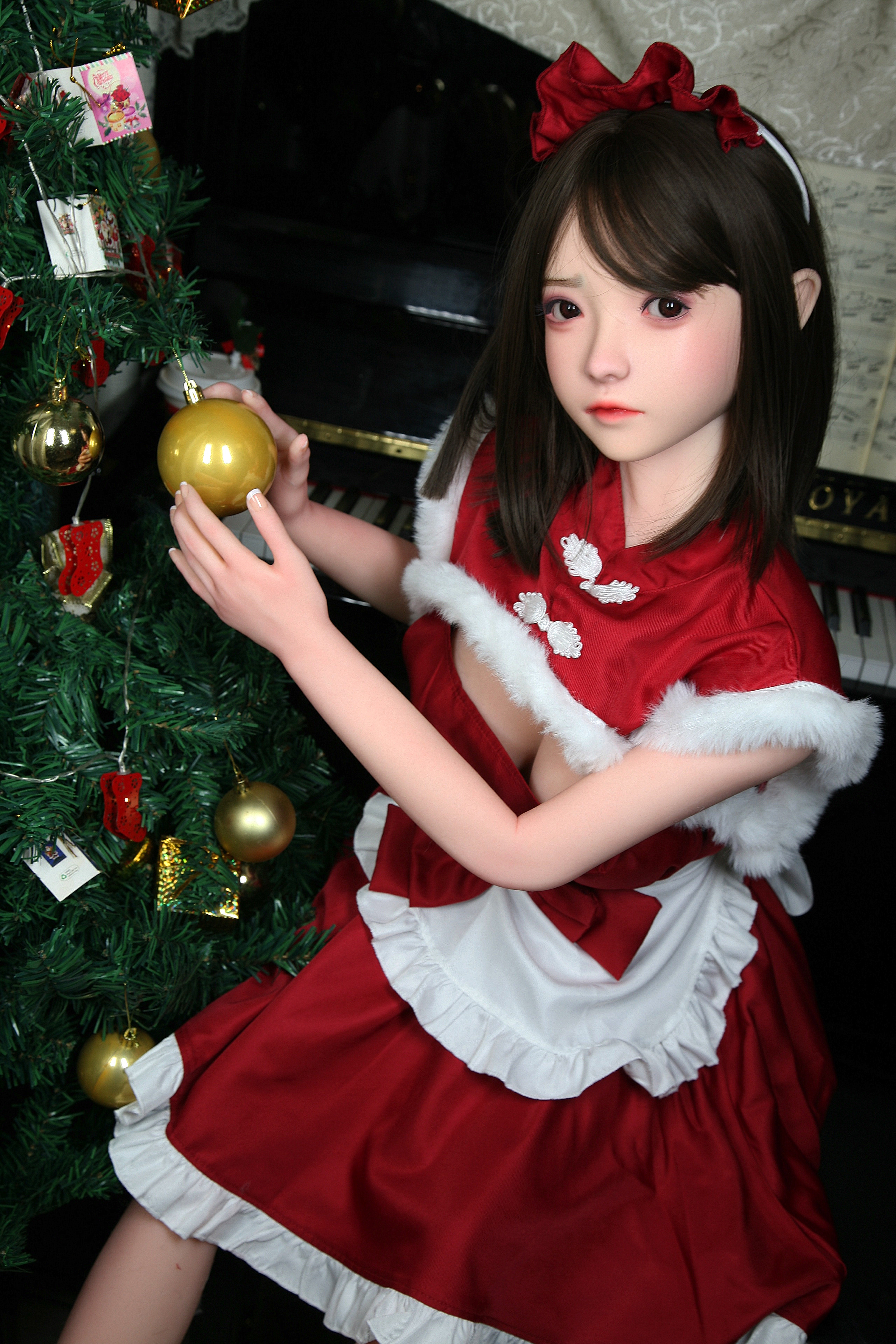 SHEDOLL | LoYi-  christmas 4ft10/148cm Optional ROS silicone head Sex Doll