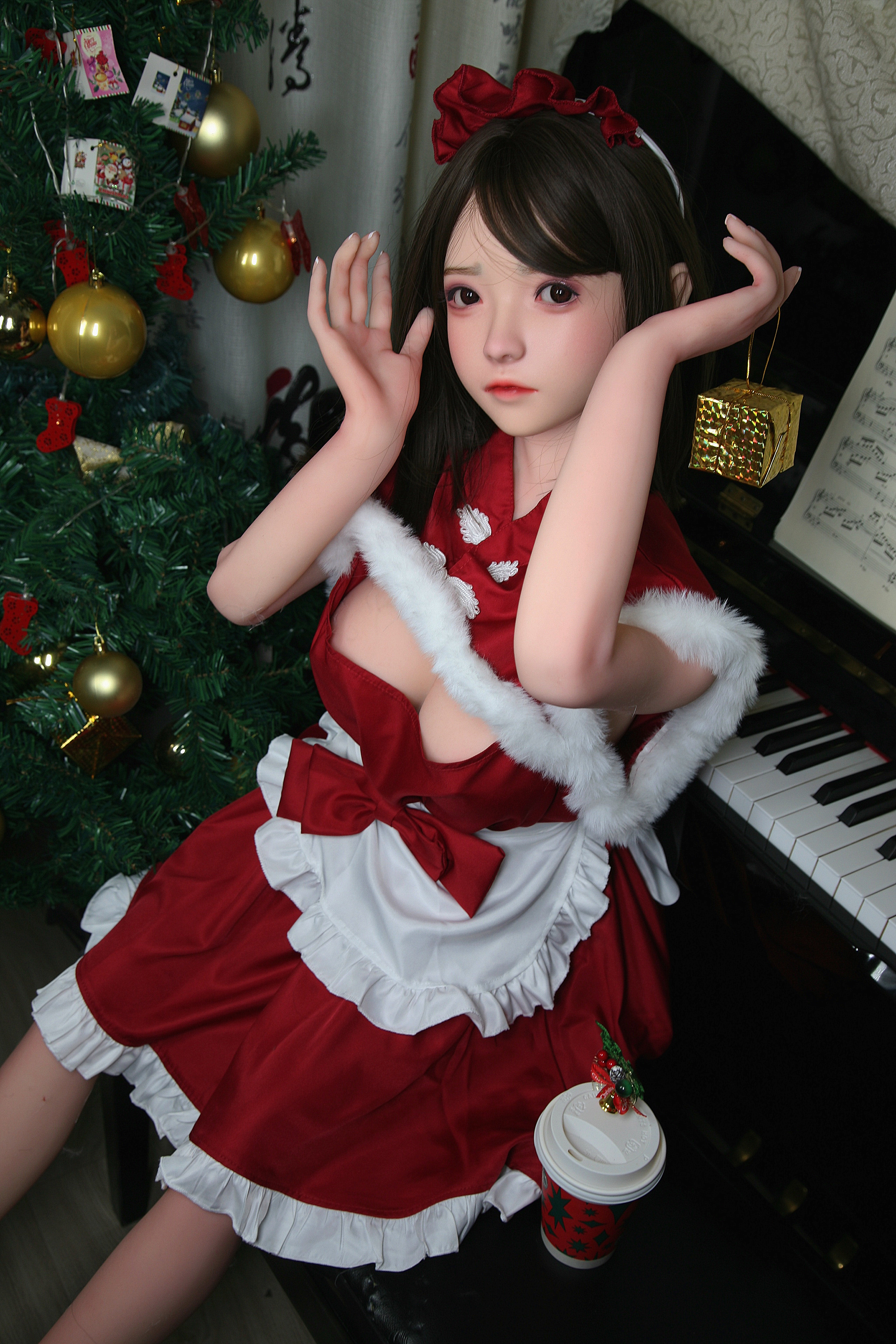 SHEDOLL | LoYi-  christmas 4ft10/148cm Optional ROS silicone head Sex Doll