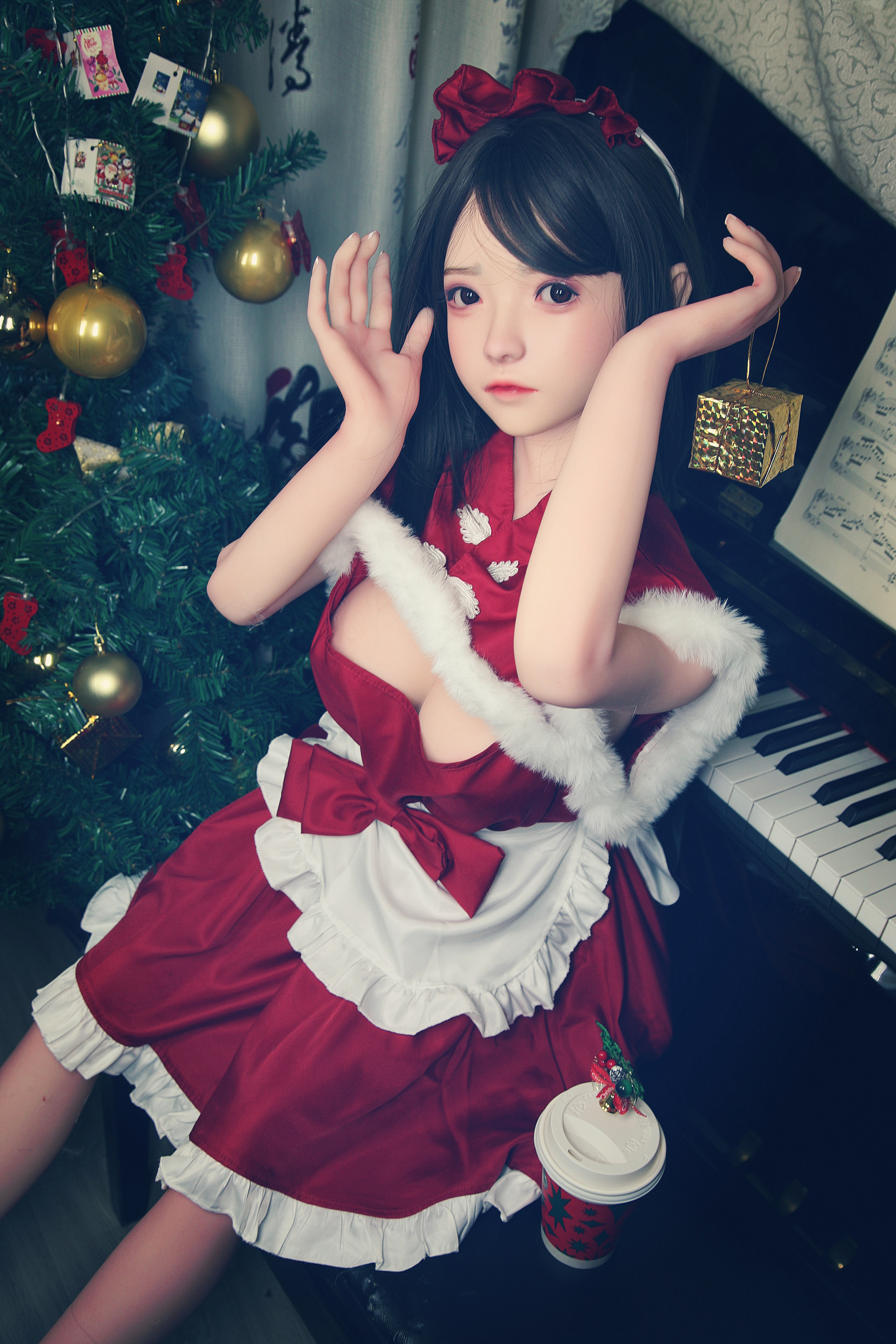 SHEDOLL | LoYi-  christmas 4ft10/148cm Optional ROS silicone head Sex Doll