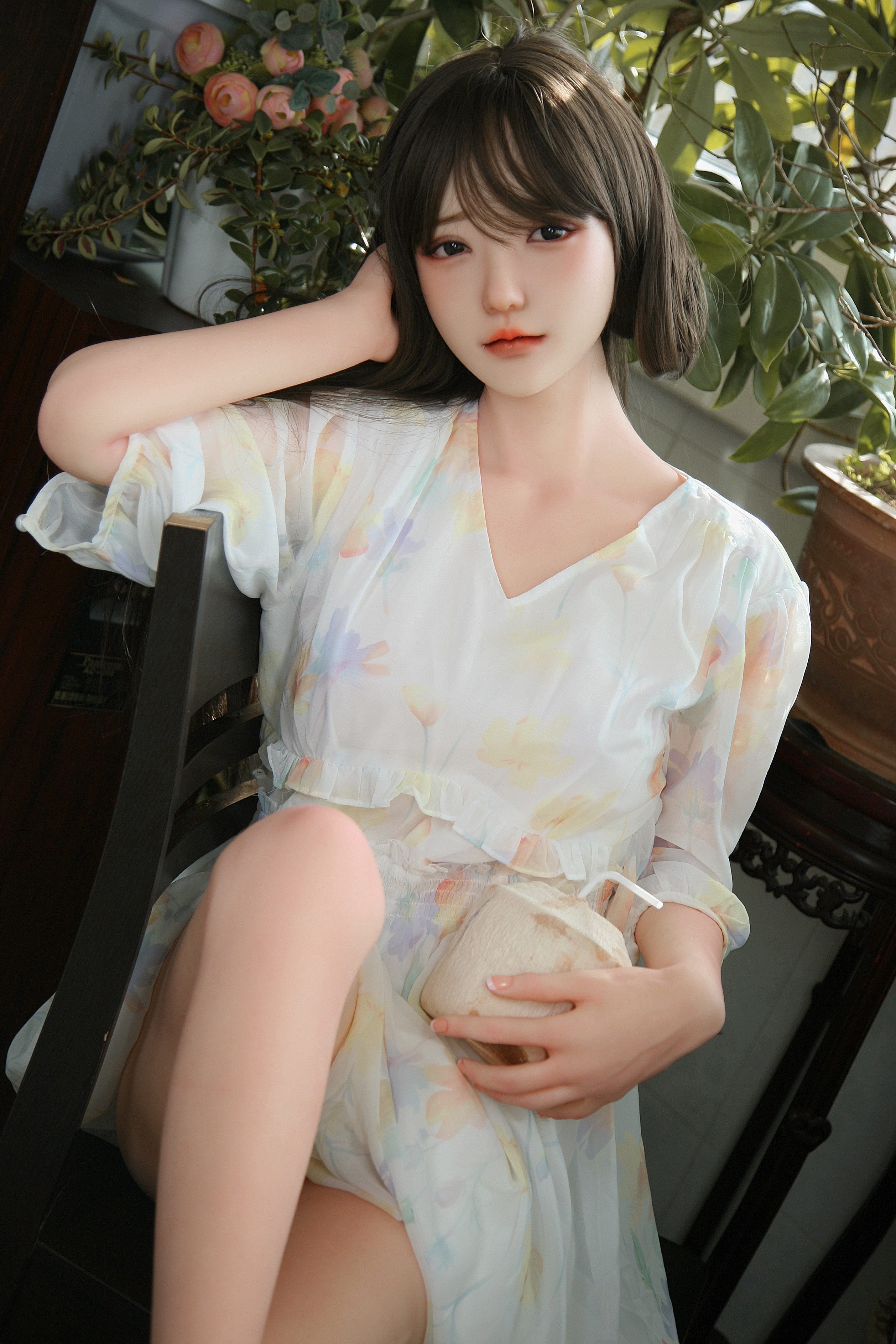 SHEDOLL | Chulin-S2 5ft4/163cm Optional ROS silicone head Sex Doll