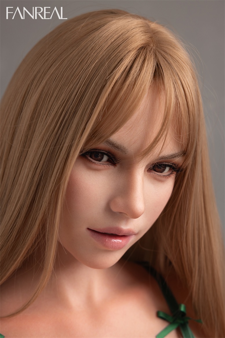 FanReal | Mirella -3ft 6/109cm F-Cup Tanned ROS Head Silicone Torso for Men