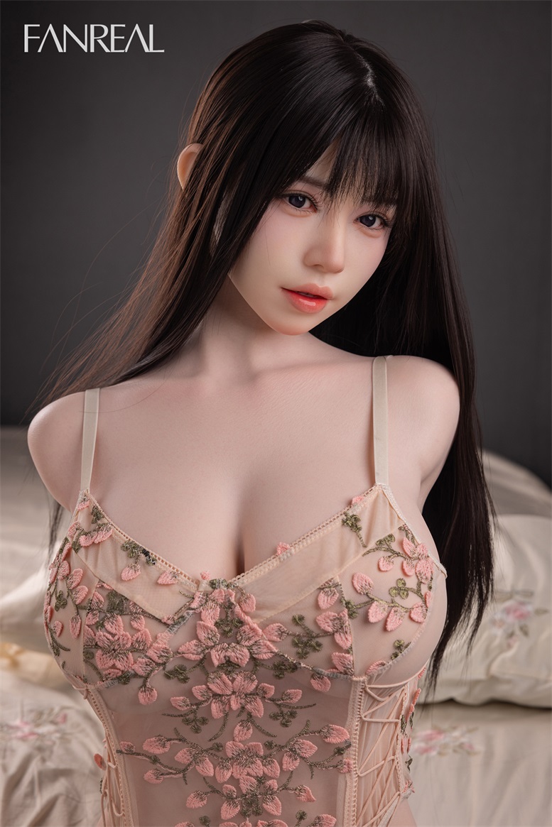 FanReal | Nora -3ft 5/108cm F-Cup Real Skin ROS Head Silicone Torso for Men