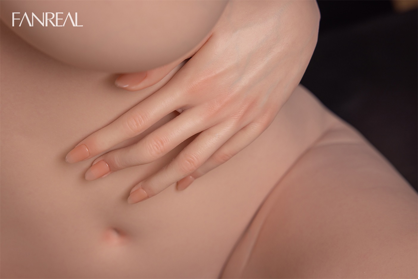 FanReal | Maria -3ft 6/109cm F-Cup Blonde Silicone Torso for Men
