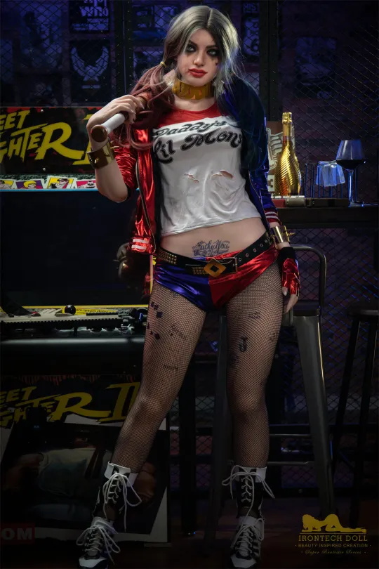 Irontech Doll Ivy clown girl cosplay-inspired doll
