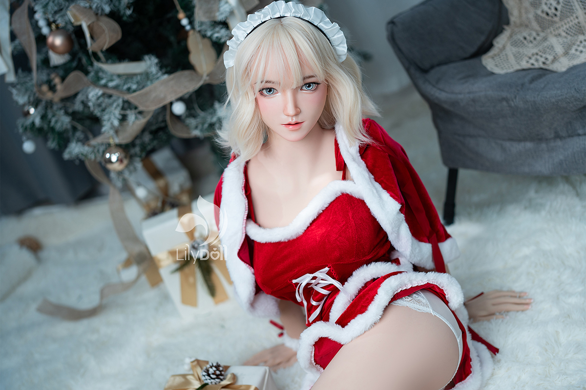 LilyDoll | 158cm (5ft2) D-Cup Silicone Head Sex Doll- Christmas Freya-C