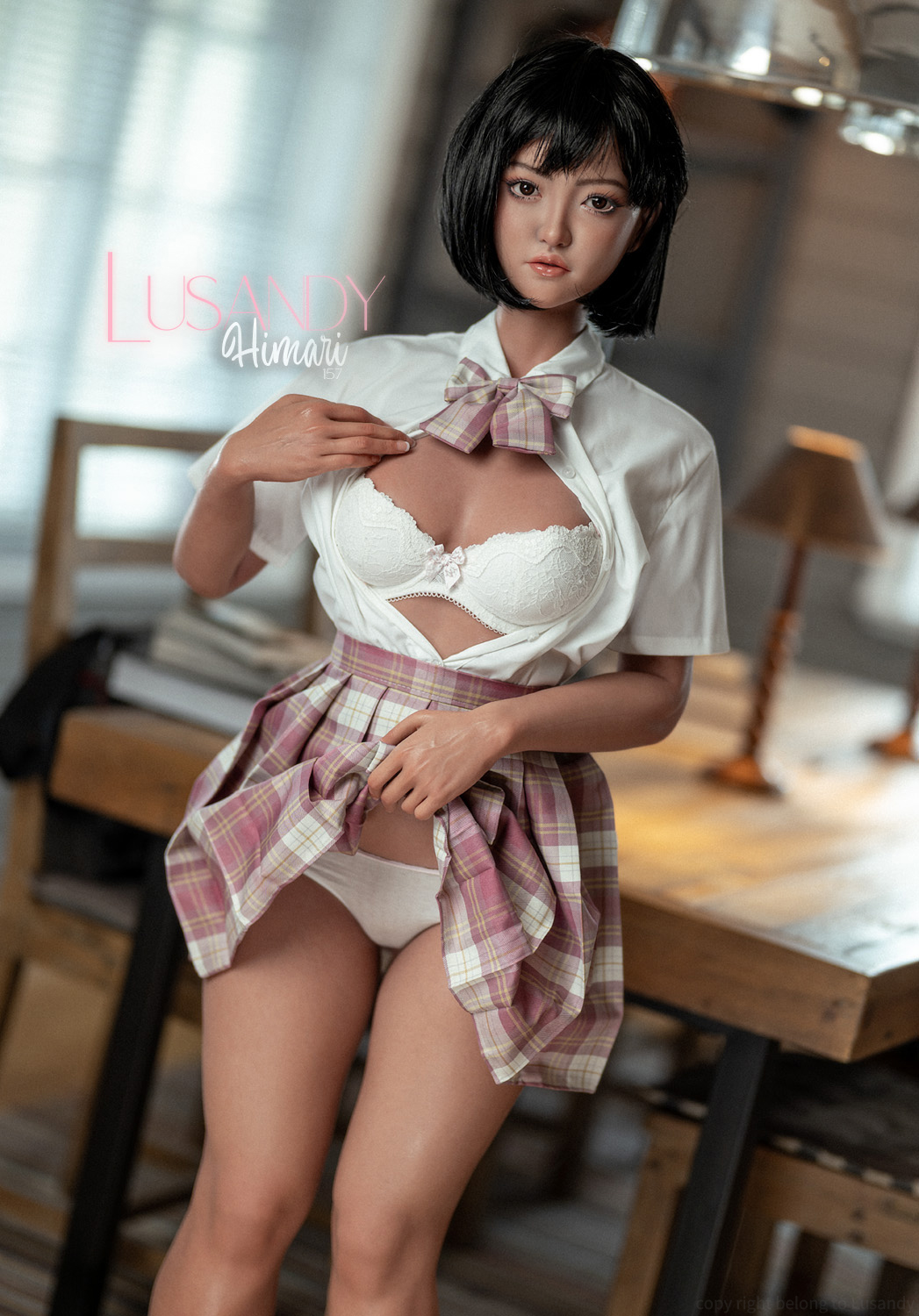 Lusandy Doll | Himari -5ft 2/157cm B-Cup Realistic Skin Texture Silicone Sex Doll 