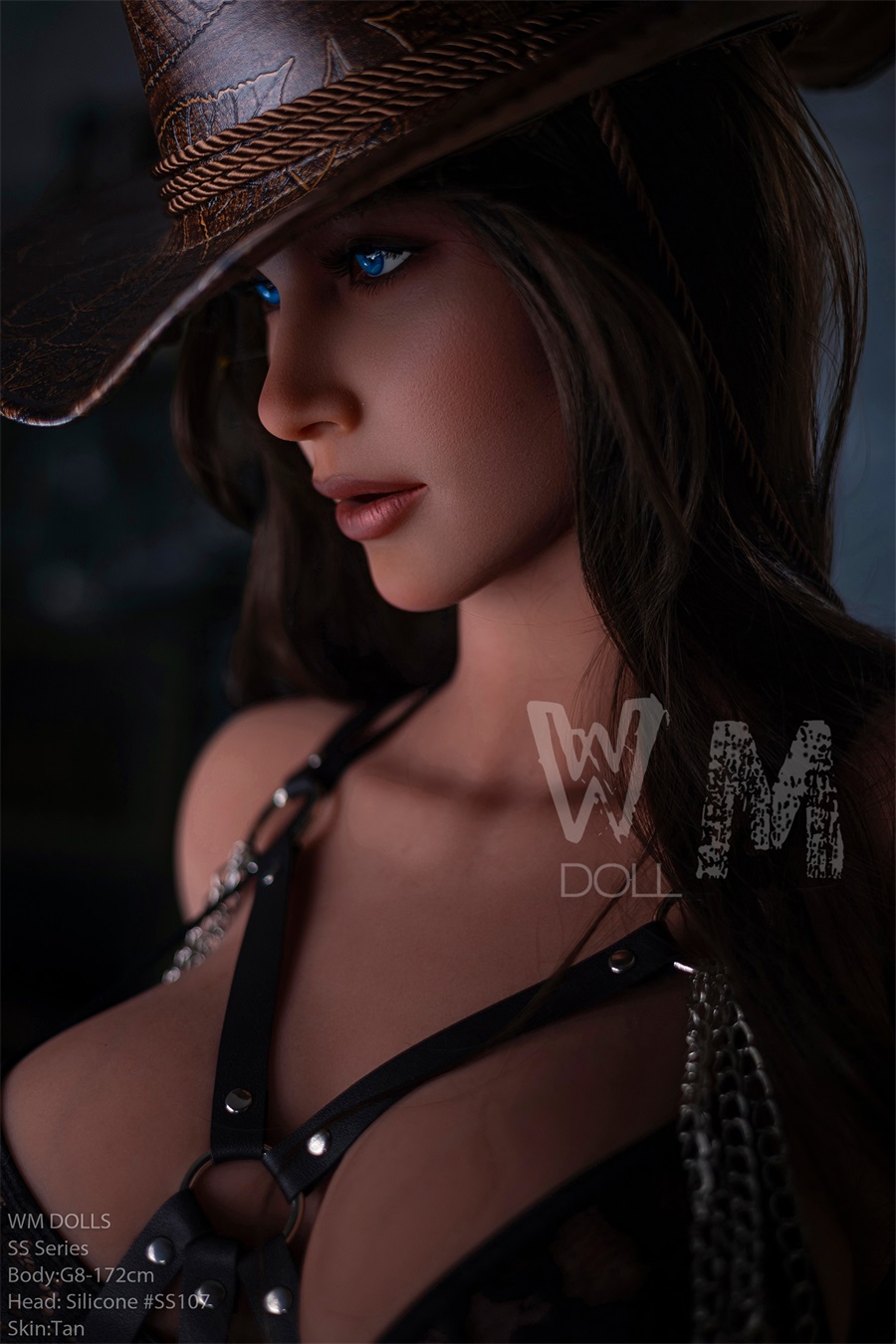 WM | Wanda(#SS107) -172cm (5ft8) E-Cup ROS Silicone Head S-TPE Body Sex Doll