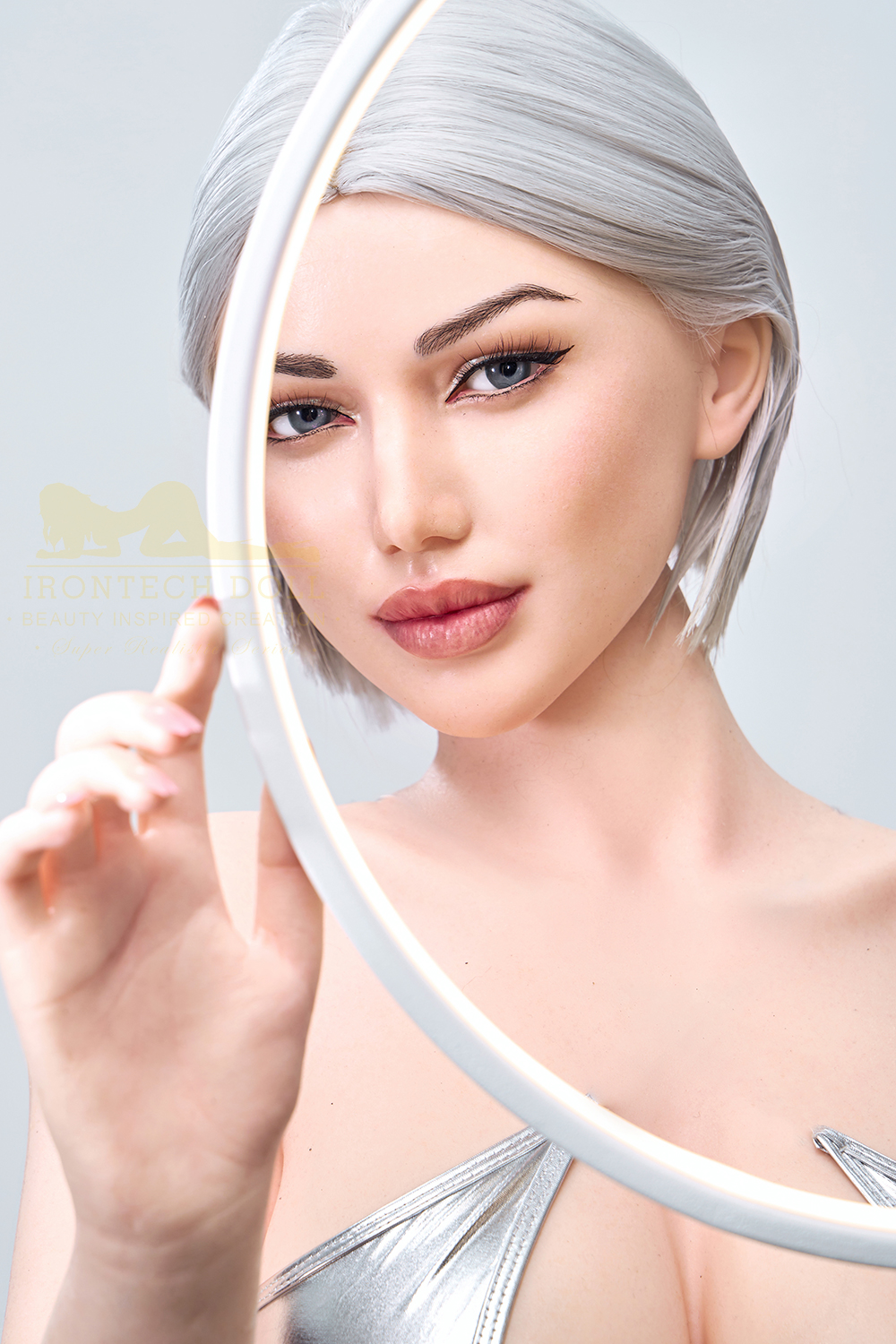 Irontech | Celine -5ft2/159cm Silicone Sex Doll Head S13