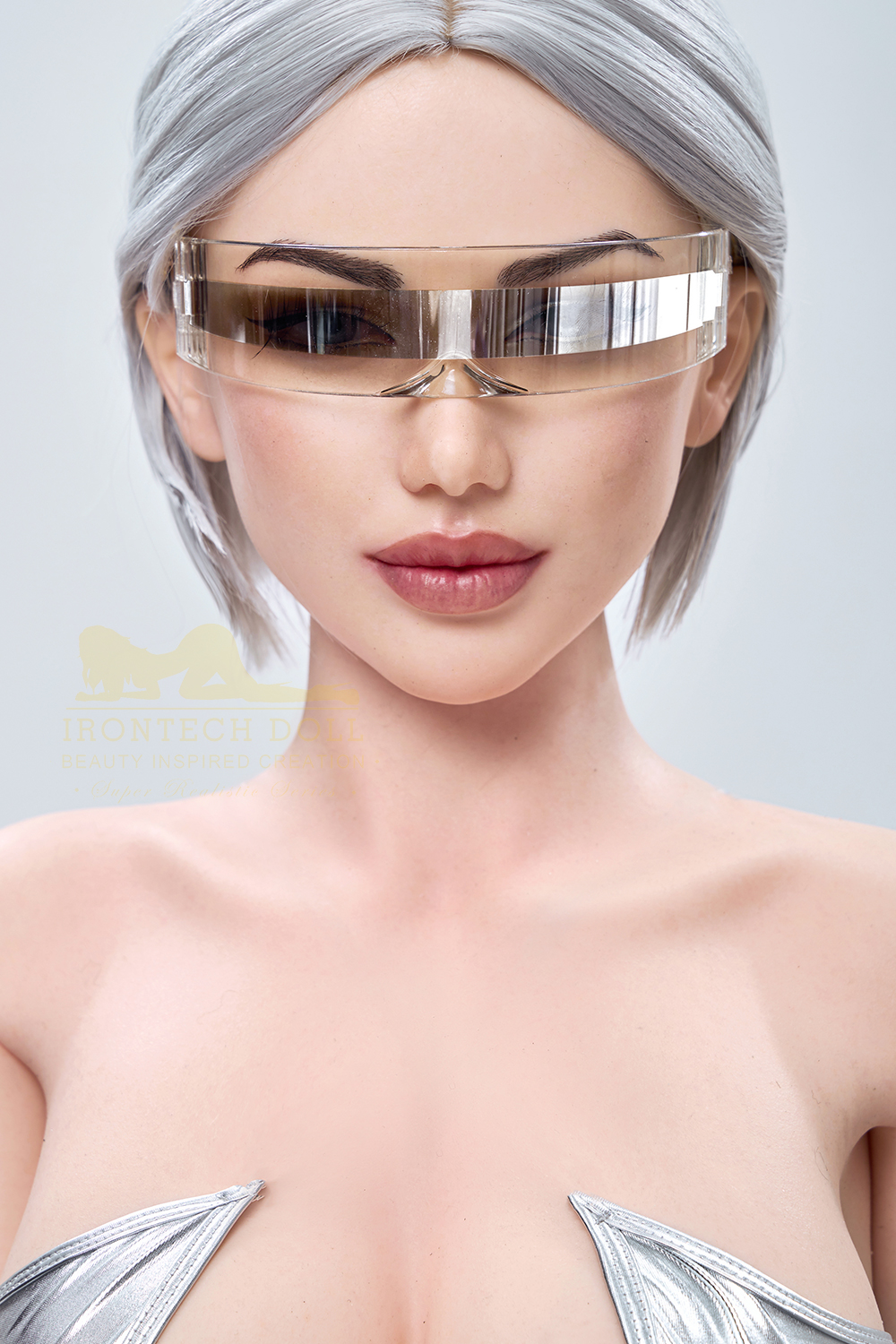 Irontech | Celine -5ft2/159cm Silicone Sex Doll Head S13