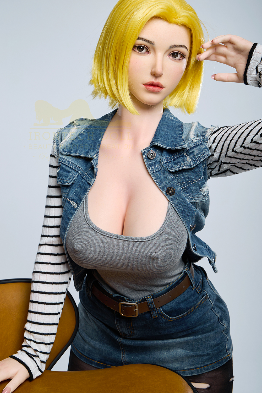 Irontech | jill-159cm/5ft3 G-cup Silicone Sex Doll