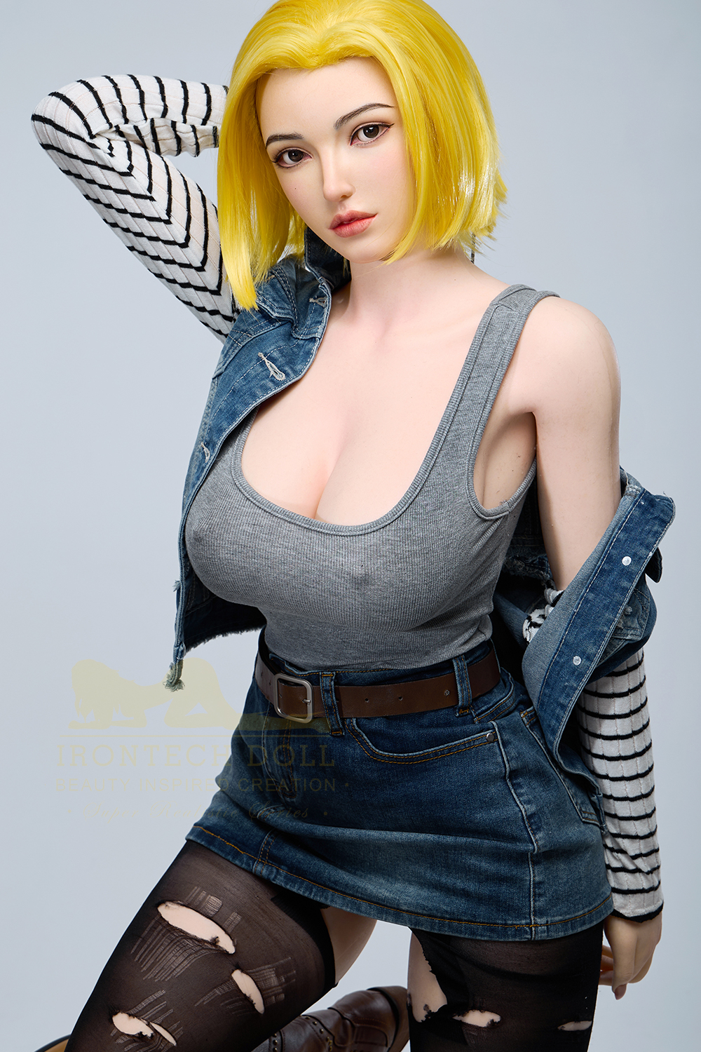 Irontech | jill-159cm/5ft3 G-cup Silicone Sex Doll