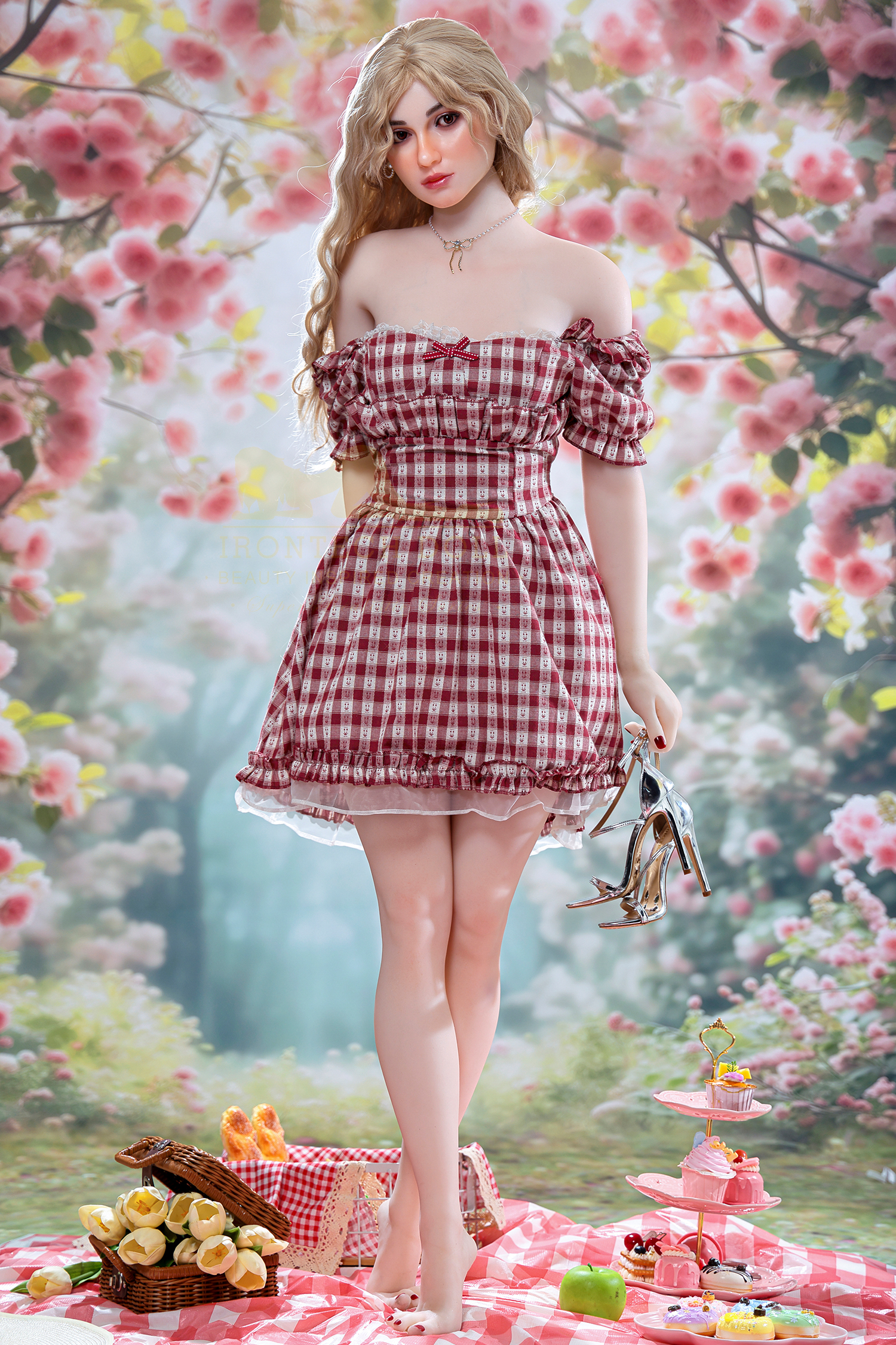 Irontech | Abigail -162cm/5ft3 B-cup Silicone Head Sex Doll