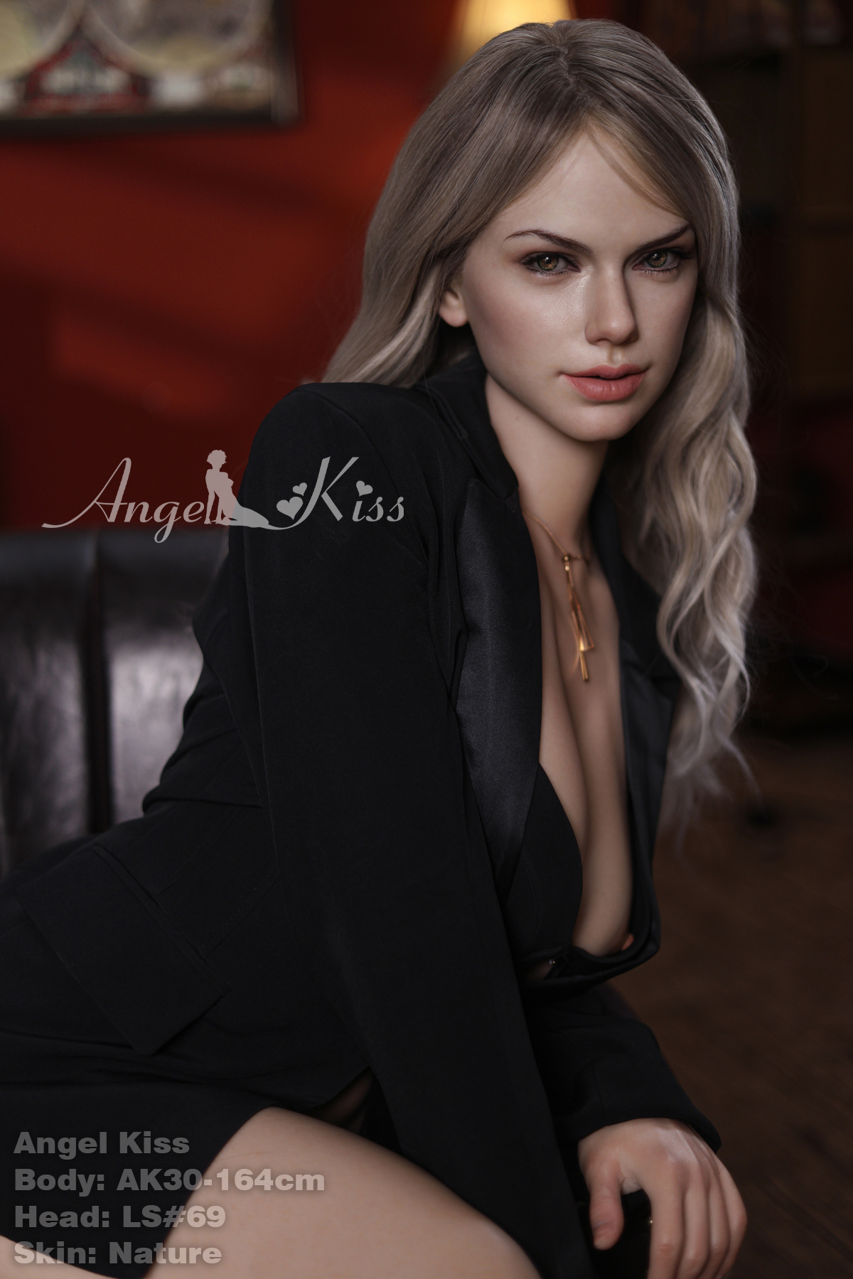 Angel Kiss | 164cm/5ft5 C-cup Silicone Sex Doll – Evelyn