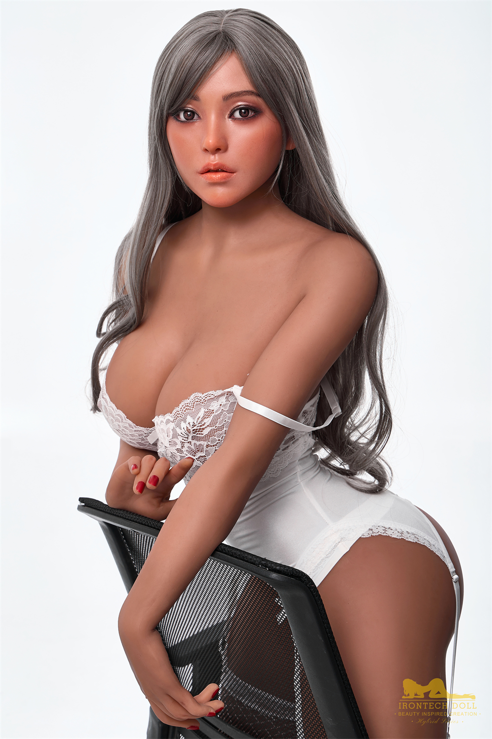 Irontech | Eileen -164cm/5ft5 F-cup Silicone Head Sex Doll