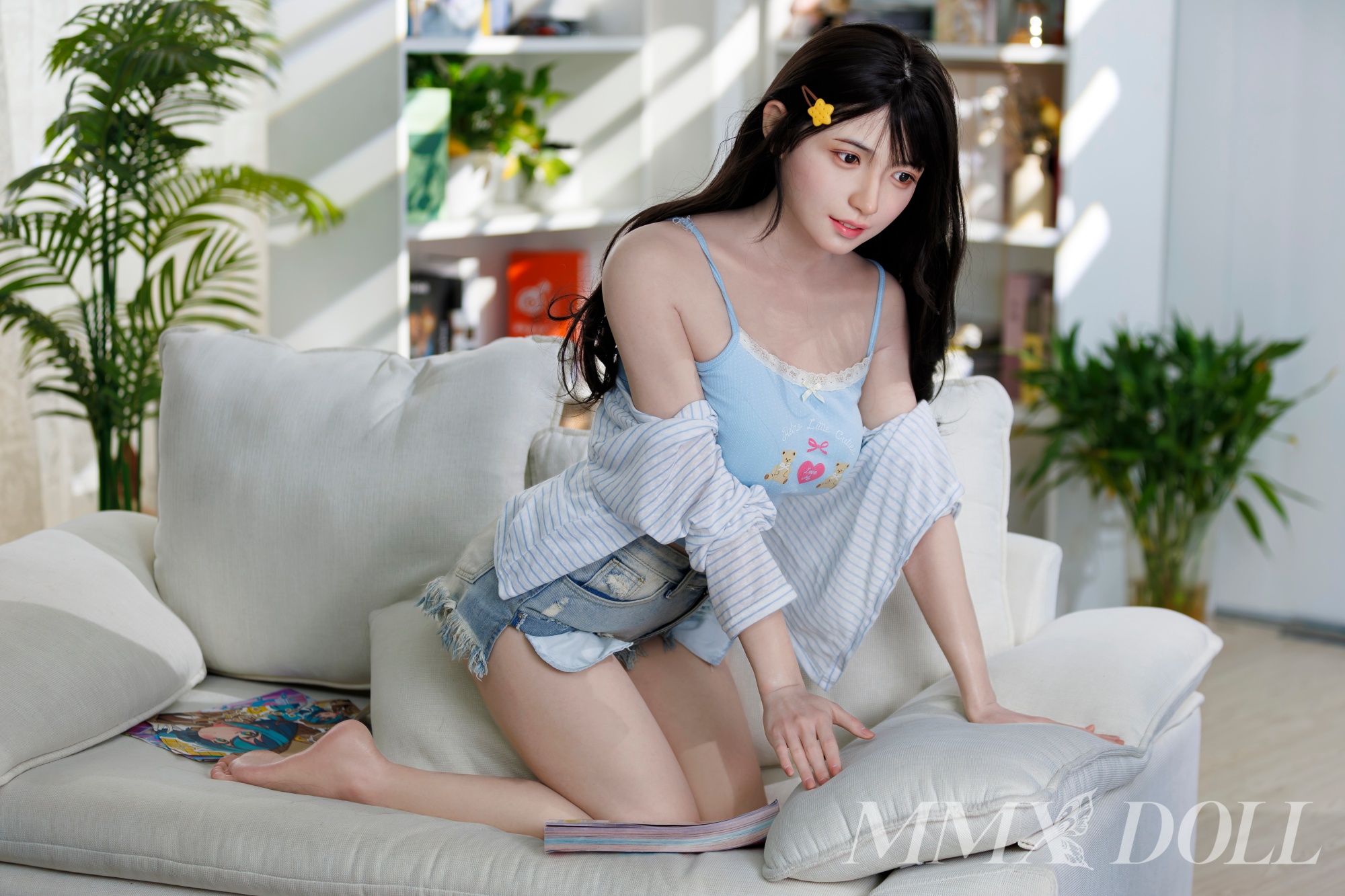 MMX Doll | Meng Ru -5ft 3/160Acm C-Cup AIO (Seamless Neck) Silicone Sex Doll