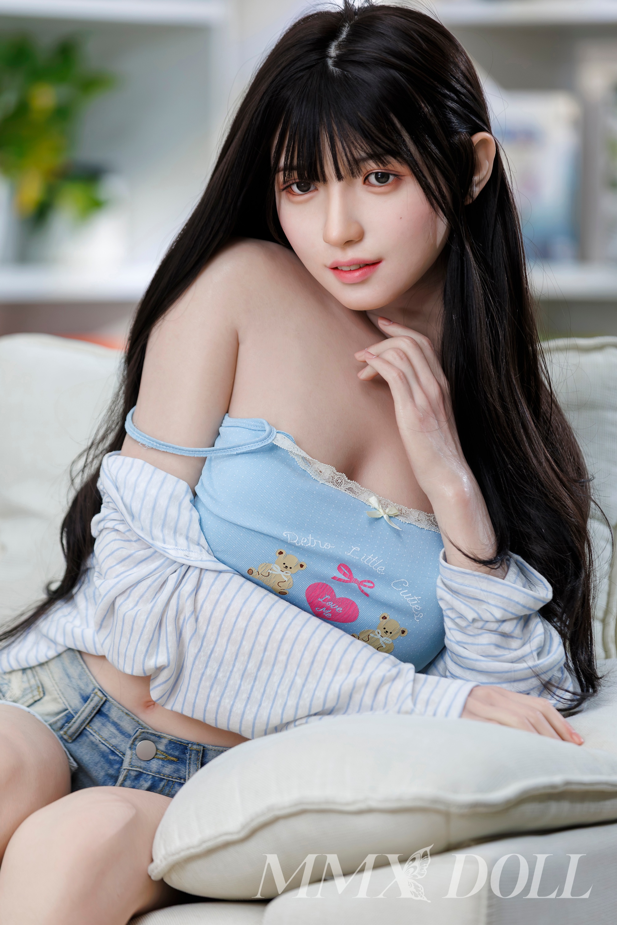 MMX Doll | Meng Ru -5ft 3/160Acm C-Cup AIO (Seamless Neck) Silicone Sex Doll