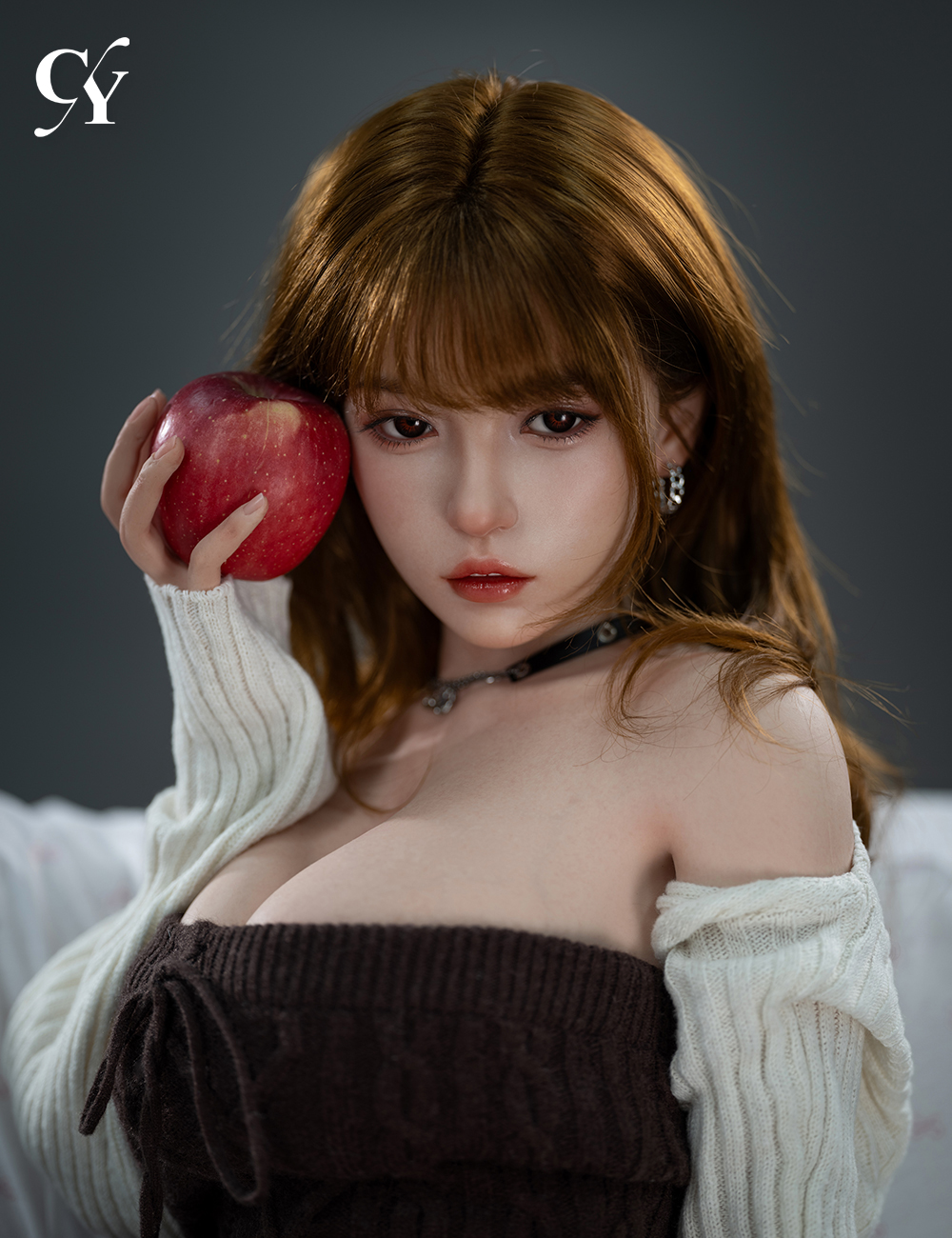 TOP-CY Doll | Liang -5ft 1/157cm D-Cup Asian Silicone Head Sex Doll 