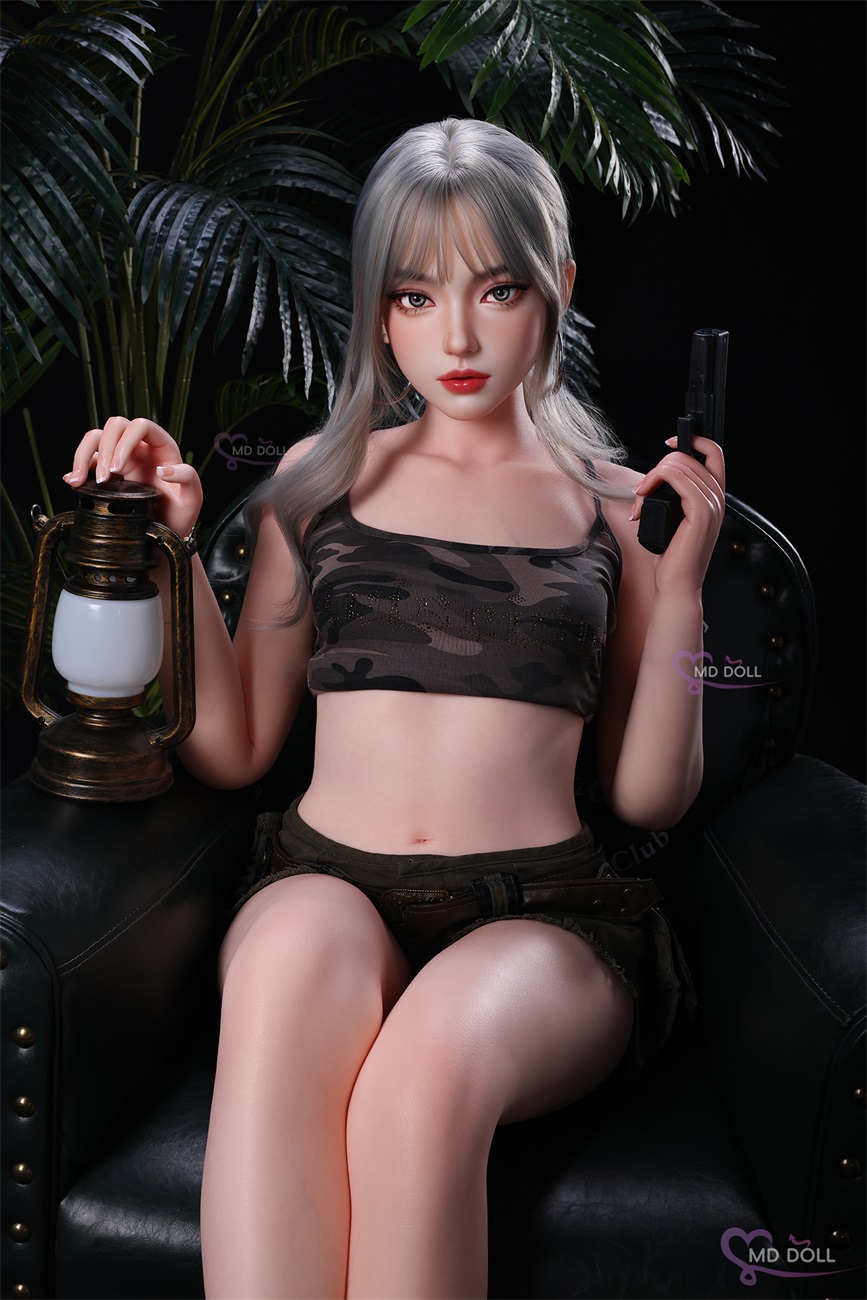 MD Doll | Stella -5ft /153cm B-Cup Silicone Sex Doll, ROS Head M70