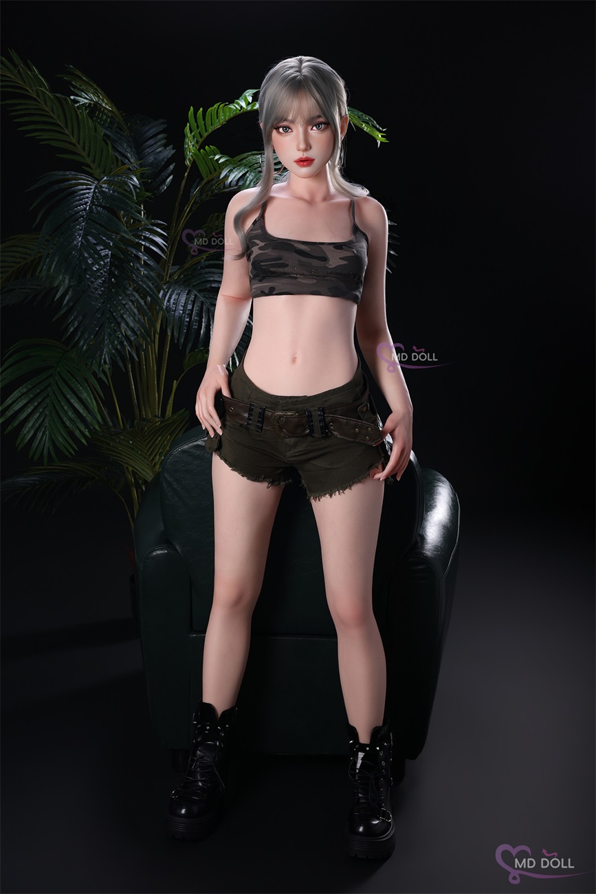 MD Doll | Stella -5ft /153cm B-Cup Silicone Sex Doll, ROS Head M70