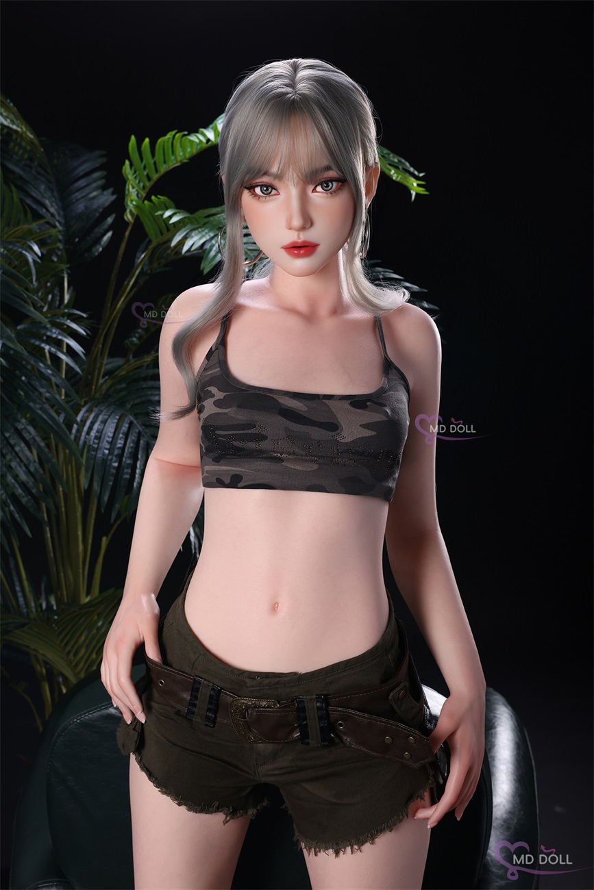 MD Doll | Stella -5ft /153cm B-Cup Silicone Sex Doll, ROS Head M70