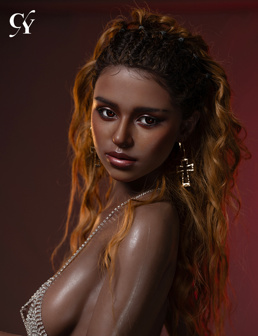 TOP-CY Doll丨167cm (5ft6) C-Cup Silicone Head Sex Doll - Naomi