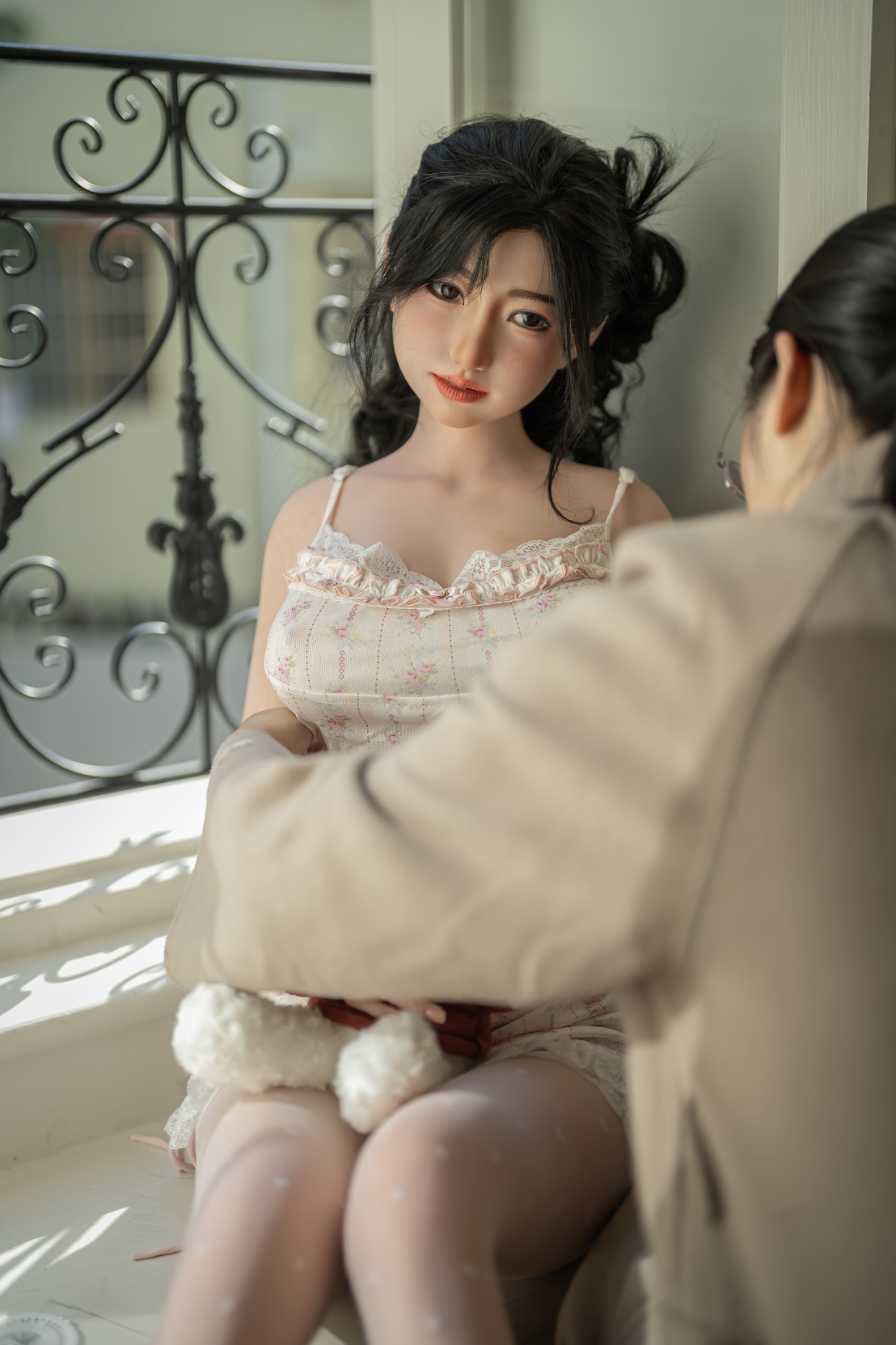 Starpery丨159cm (5ft2) E-Cup Silicone Head Sex Doll - Yufan