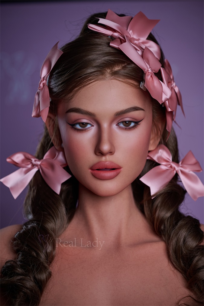 RealLady | Celeste - 5ft 6/168cm Head R4 Valentine's Pink Lady Silicone Sex Doll