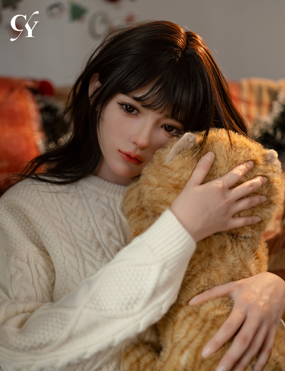 TOP-CY Doll | Sato Asuka -5ft 4/162cm E-Cup Christmas Silicone Sex Doll 