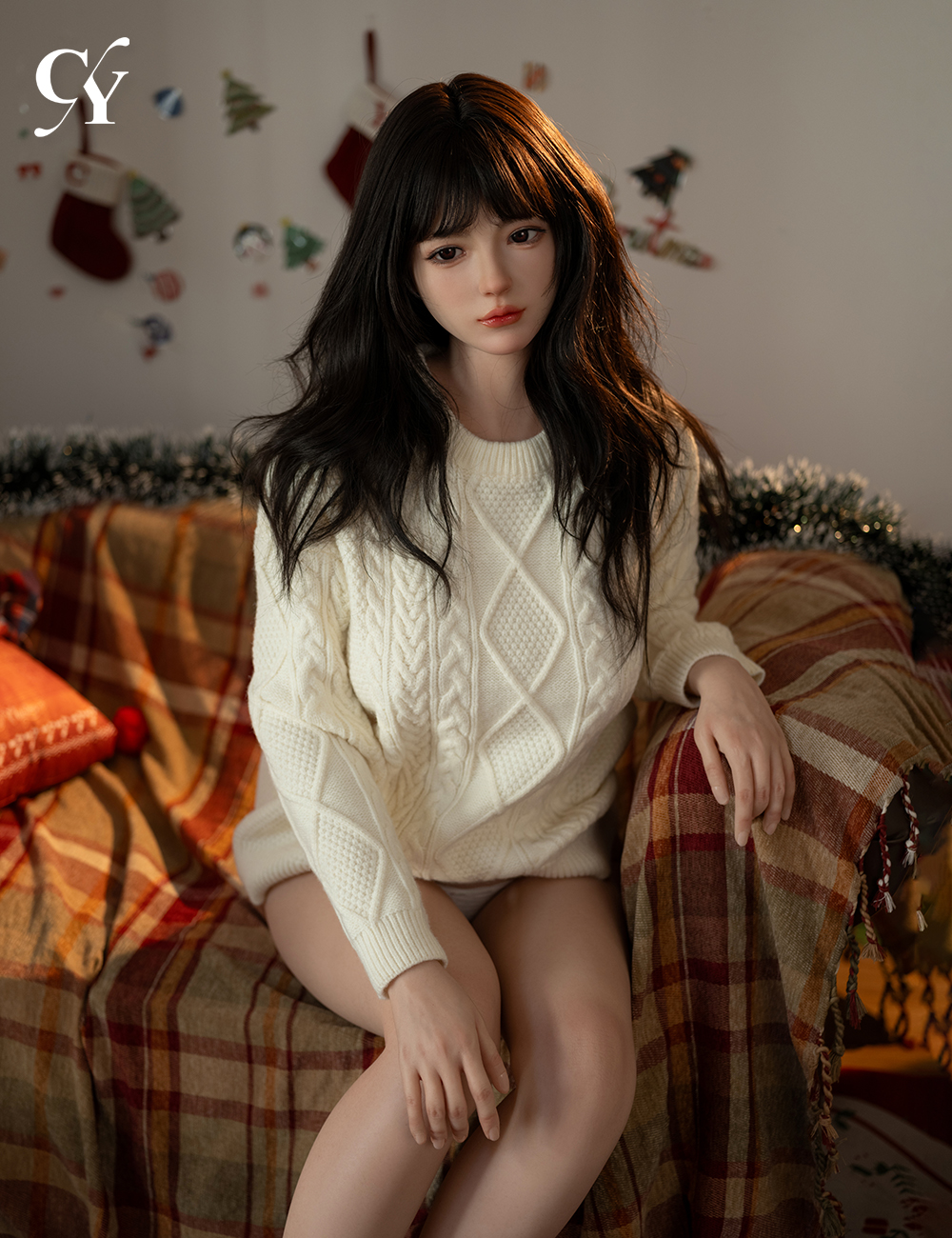 TOP-CY Doll | Sato Asuka -5ft 4/162cm E-Cup Christmas Silicone Sex Doll 
