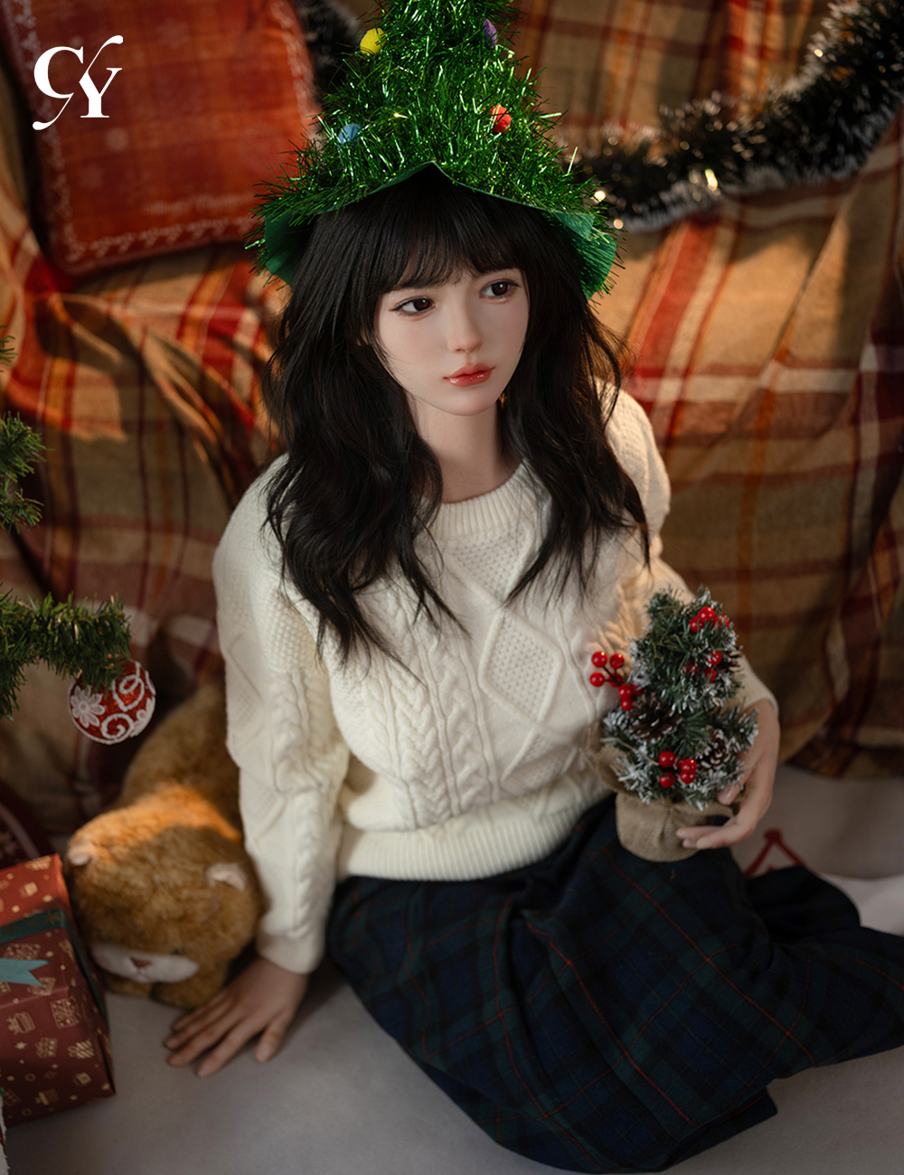 TOP-CY Doll | Sato Asuka -5ft 4/162cm E-Cup Christmas Silicone Sex Doll 