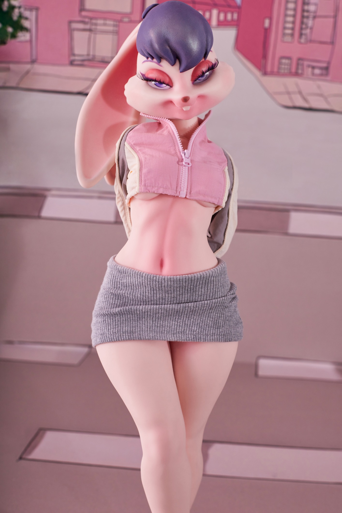 Climax Doll | 2ft 4/70cm Bunny Silicone Sex Doll Si70 LB Lori, CLM Classic Series