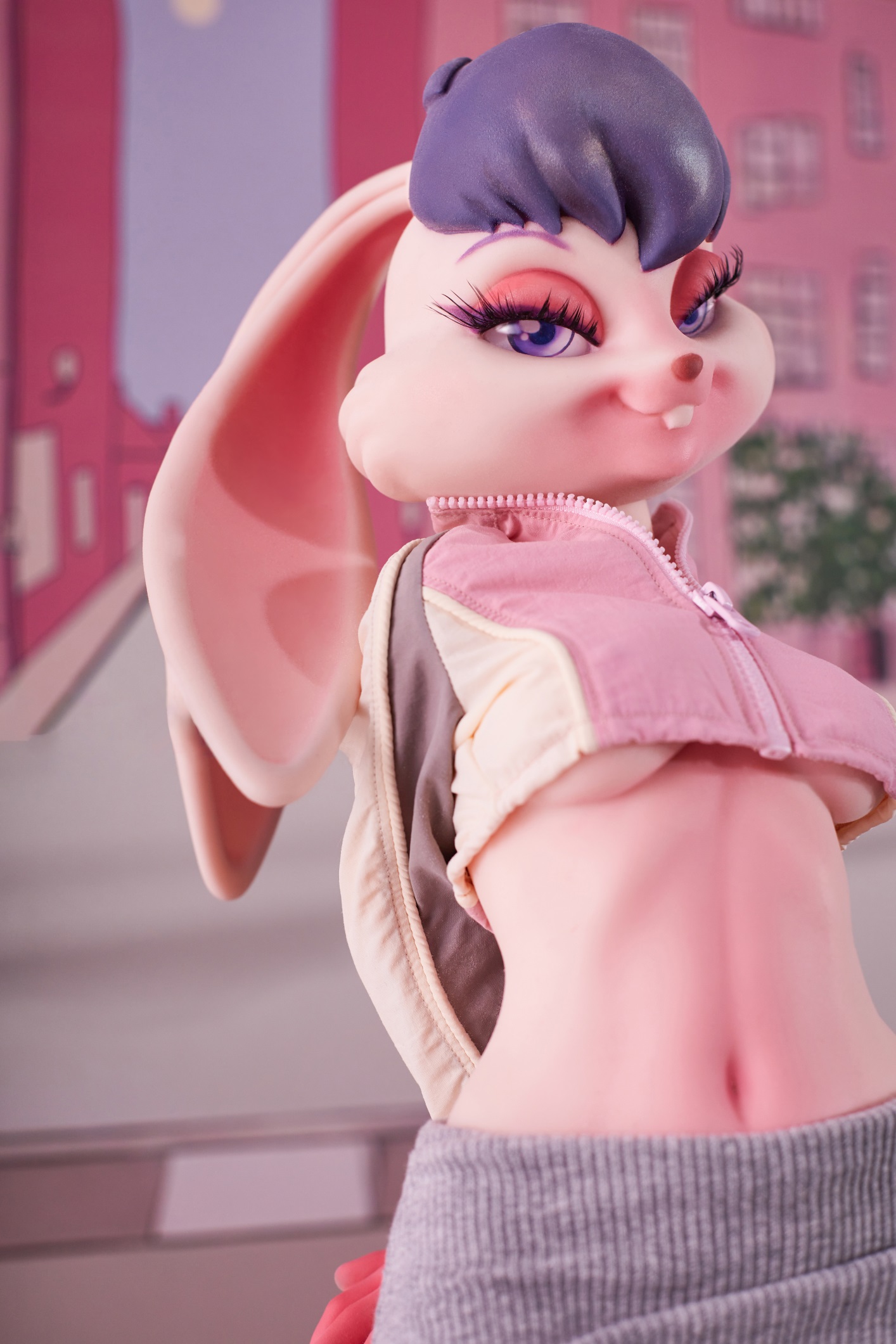 Climax Doll | 2ft 4/70cm Bunny Silicone Sex Doll Si70 LB Lori, CLM Classic Series