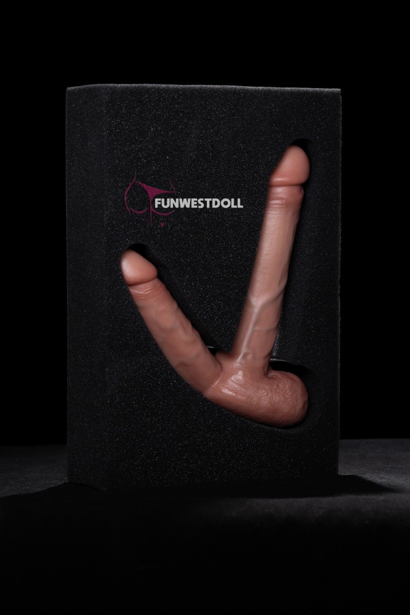 Funwest Doll | Dual-Channel Silicone Shemale Dildo