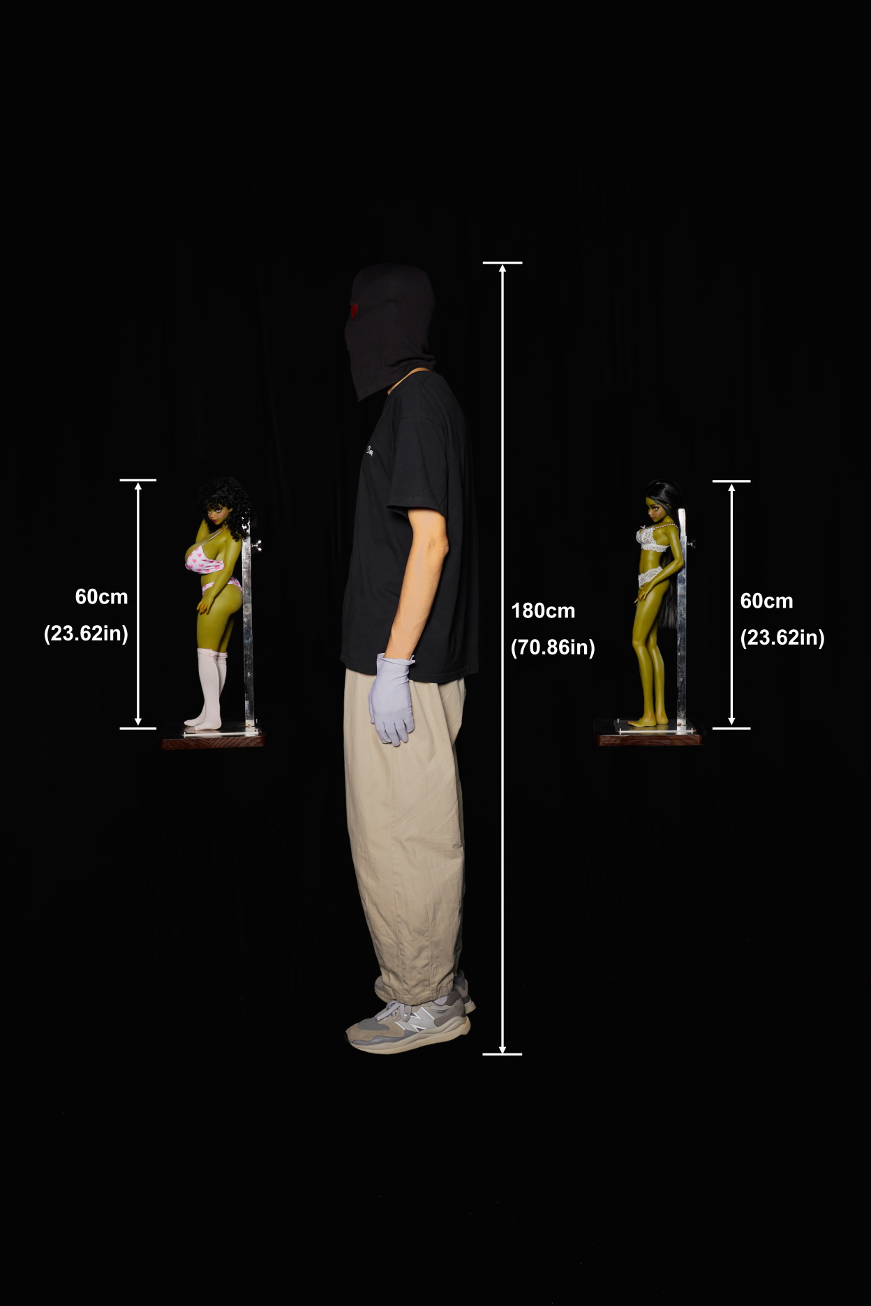 Climax Doll | 2ft /60cm Goblin Mini Silicone Sex Doll Si60 X/XL Hani, CLM Classic Series