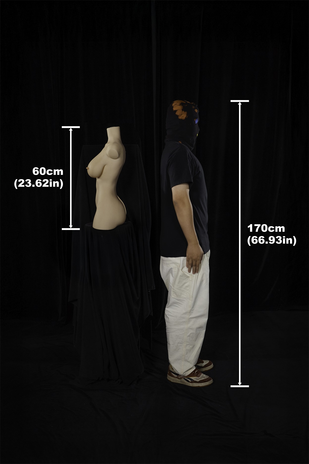 Climax Doll | 2ft /60cm E-Cup Ultra-Lightweight Silicone Sex Torso 662#, CLM ULW Series