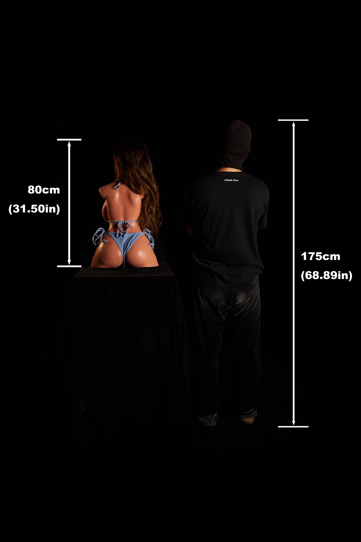 Climax Doll | 2ft 7/80cm G-Cup Ultra-Lightweight Silicone Sex Torso 664# With Head Eliza, CLM ULW Series