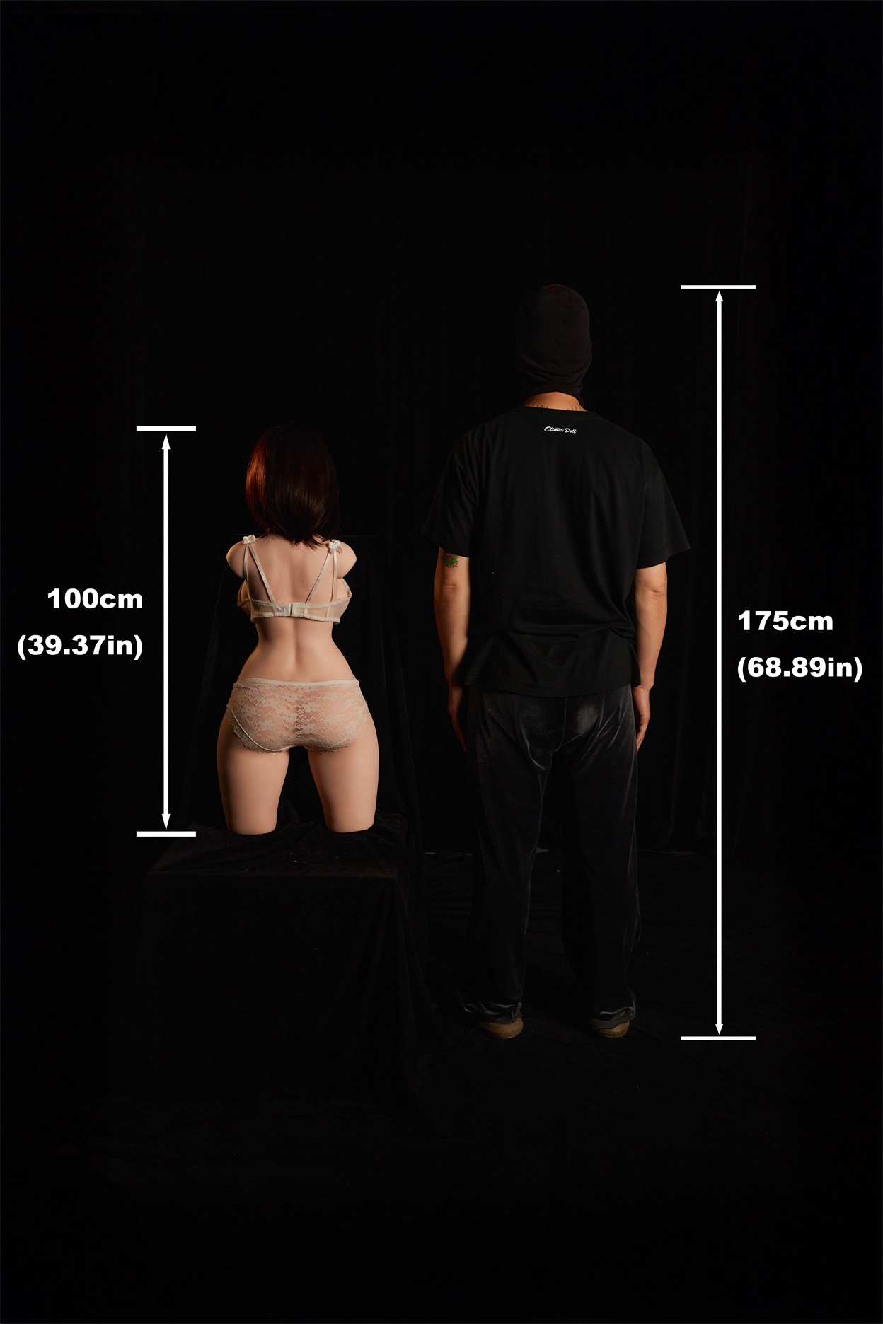 Climax Doll | 3ft 3/100cm E-Cup Ultra-Lightweight Silicone Sex Torso 883# With Head Fukada, CLM ULW Series