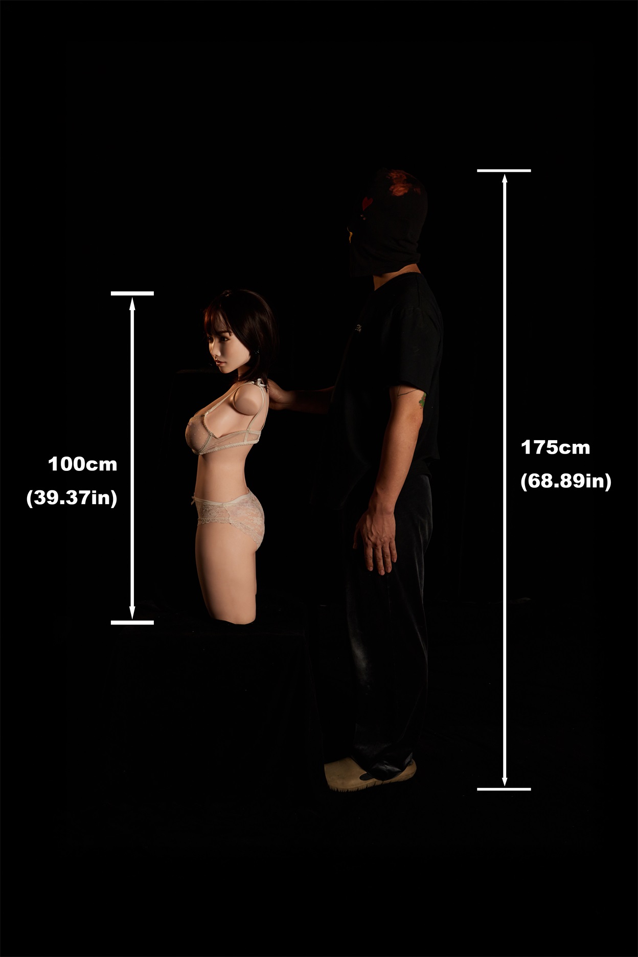 Climax Doll | 3ft 3/100cm E-Cup Ultra-Lightweight Silicone Sex Torso 883# With Head Fukada, CLM ULW Series